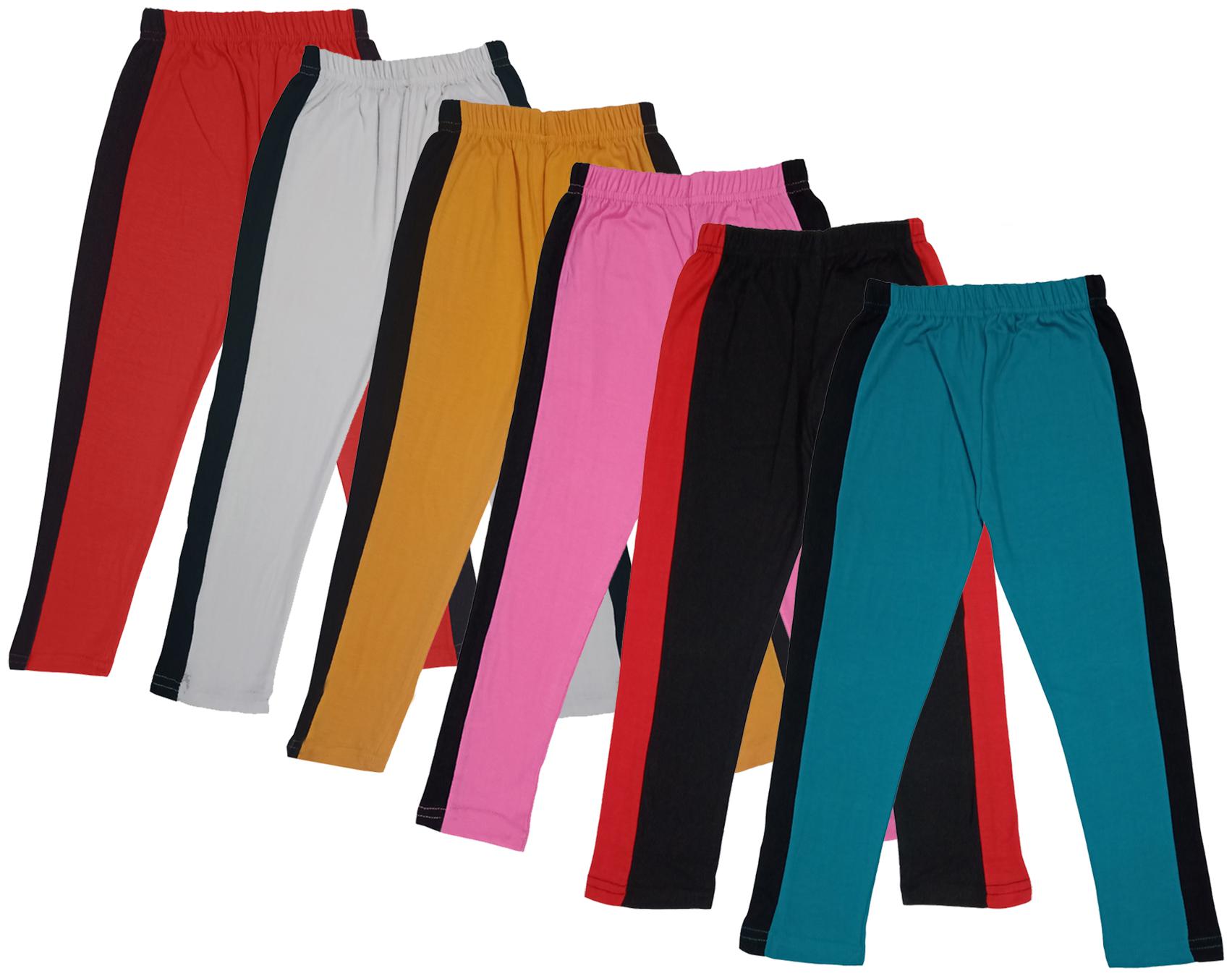 

Indiweaves Girl Cotton Solid Capri - Multi