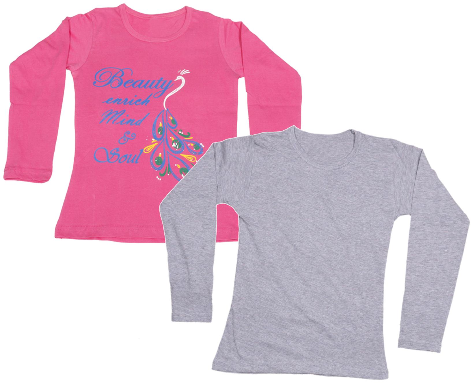 

Indiweaves Girl Cotton Printed T shirt - Multi