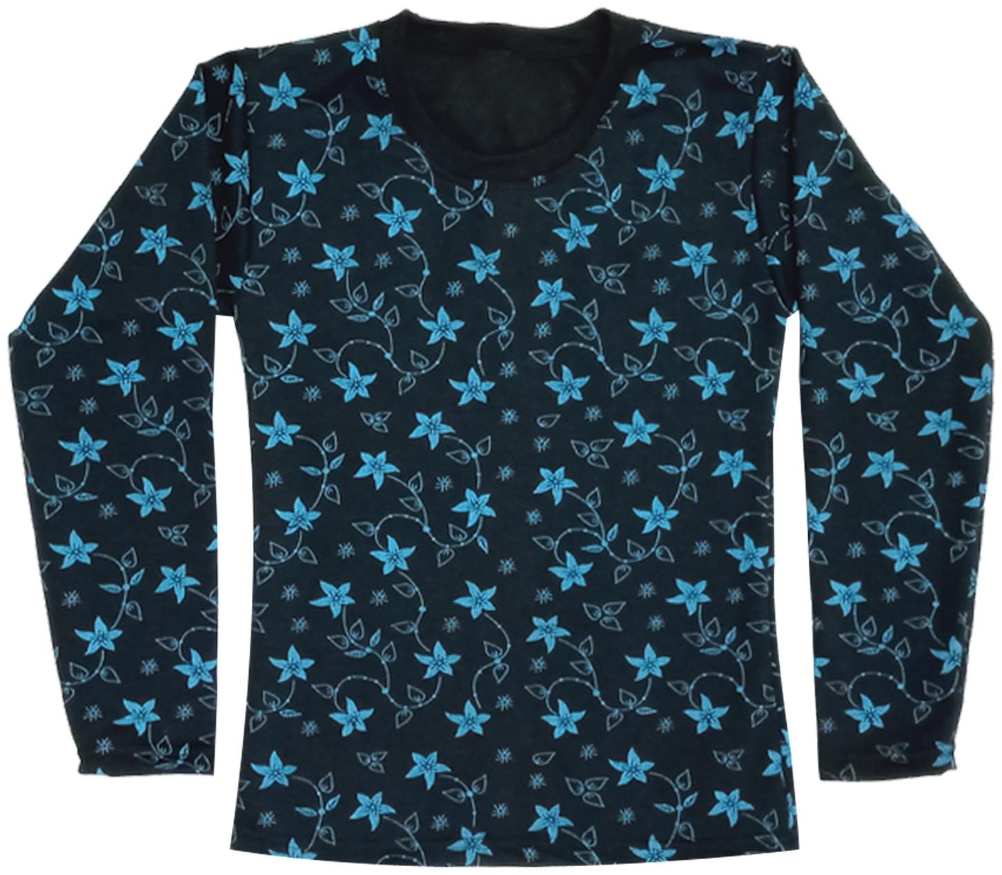 

Indiweaves Girl Wool Printed T shirt - Black