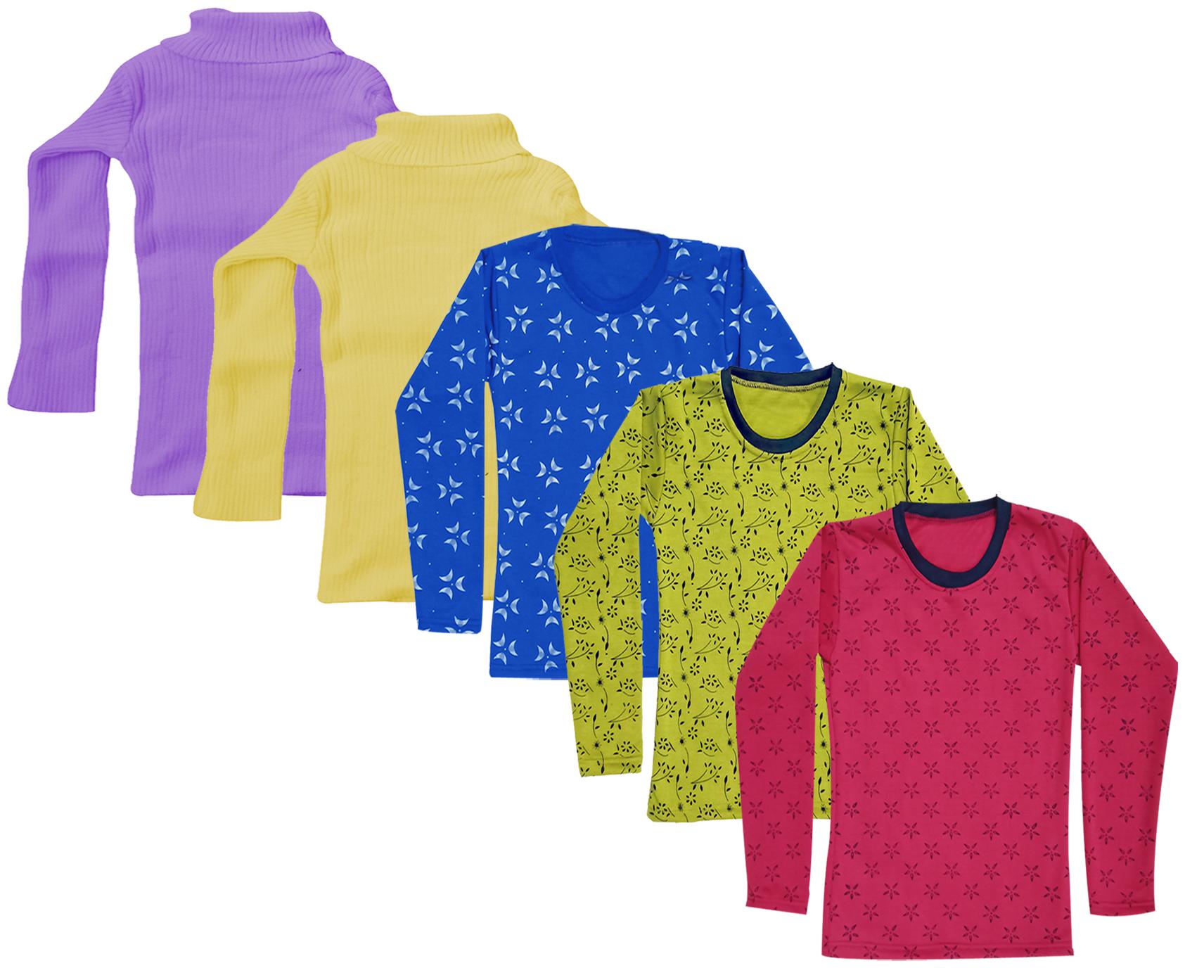 

Indiweaves Girl Wool Printed T shirt - Multi