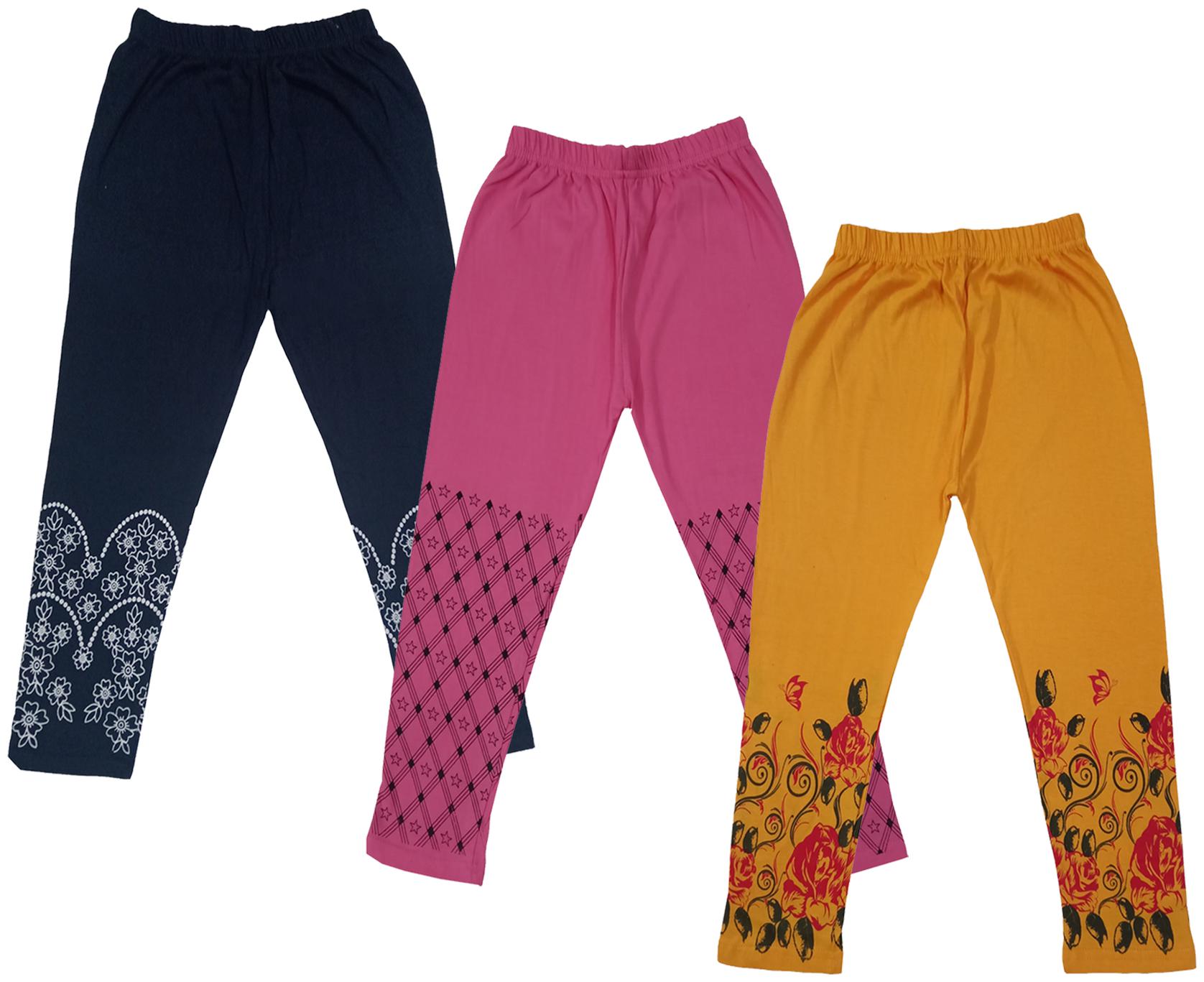 

Indiweaves Girl Cotton Printed Capri - Multi