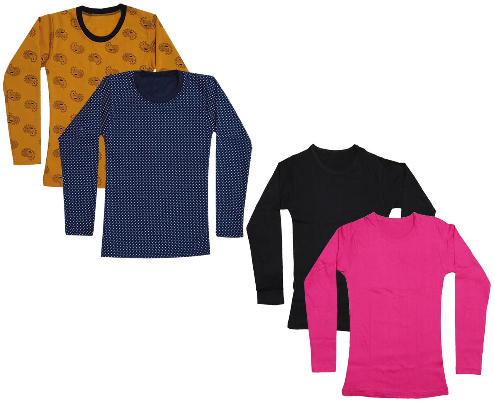 

Indiweaves Girl Cotton Printed T shirt - Multi
