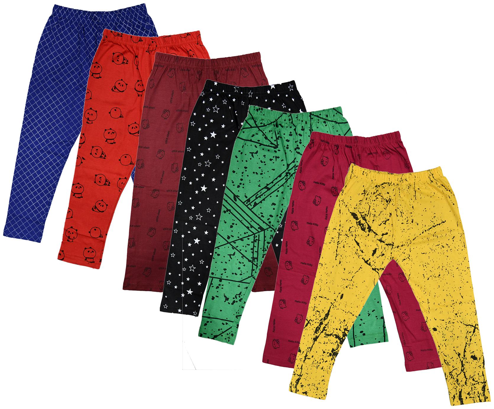 

Indiweaves Girl Cotton Printed Capri - Multi