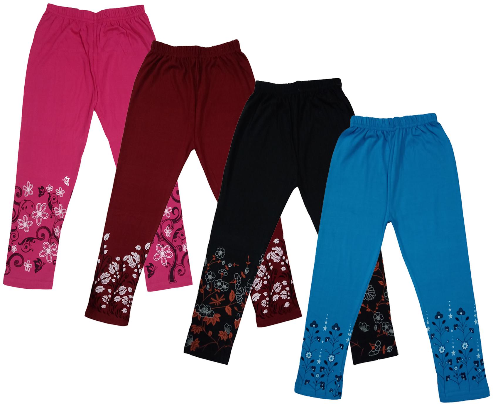

Indiweaves Girl Cotton Printed Capri - Multi