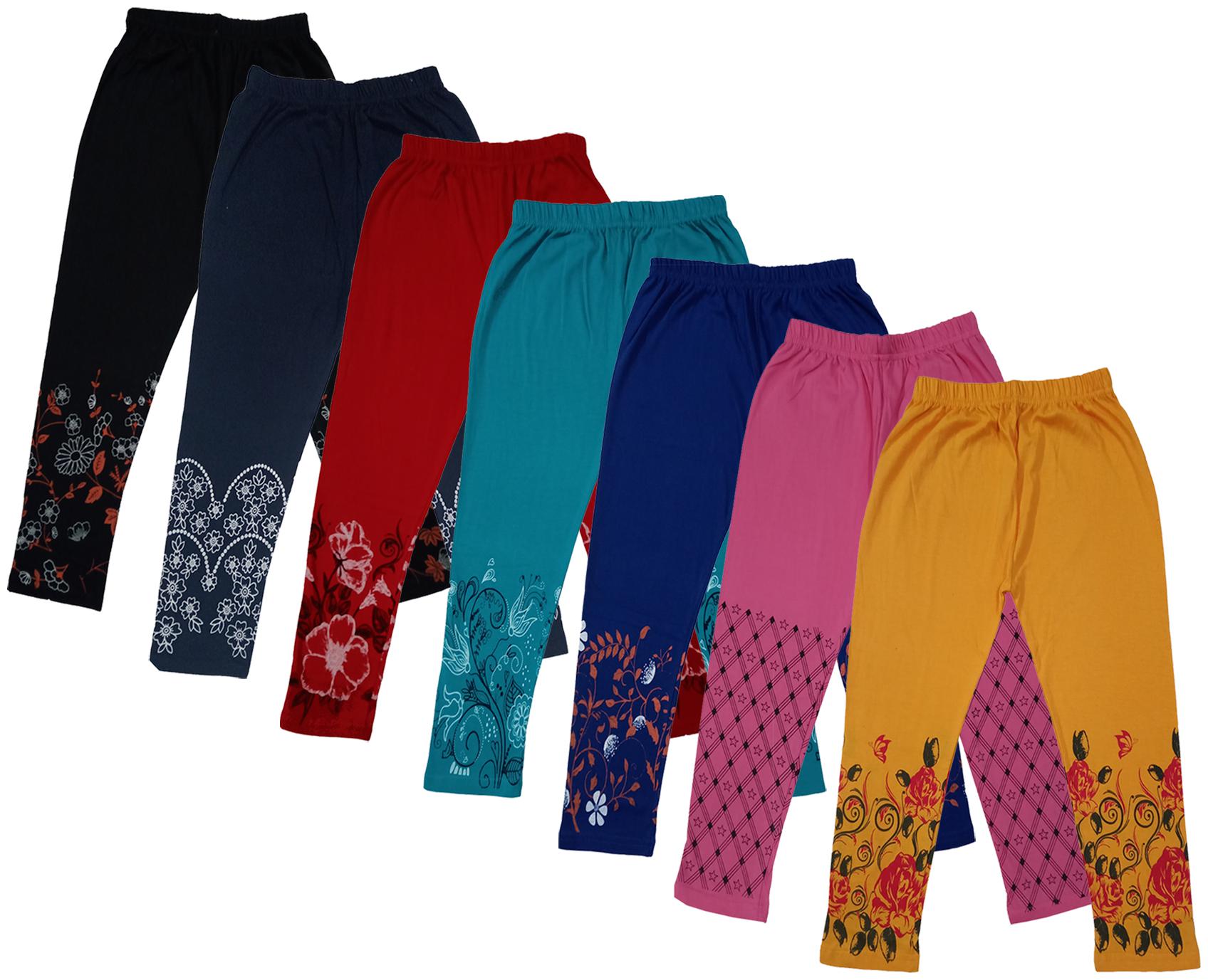 

Indiweaves Girl Cotton Printed Capri - Multi