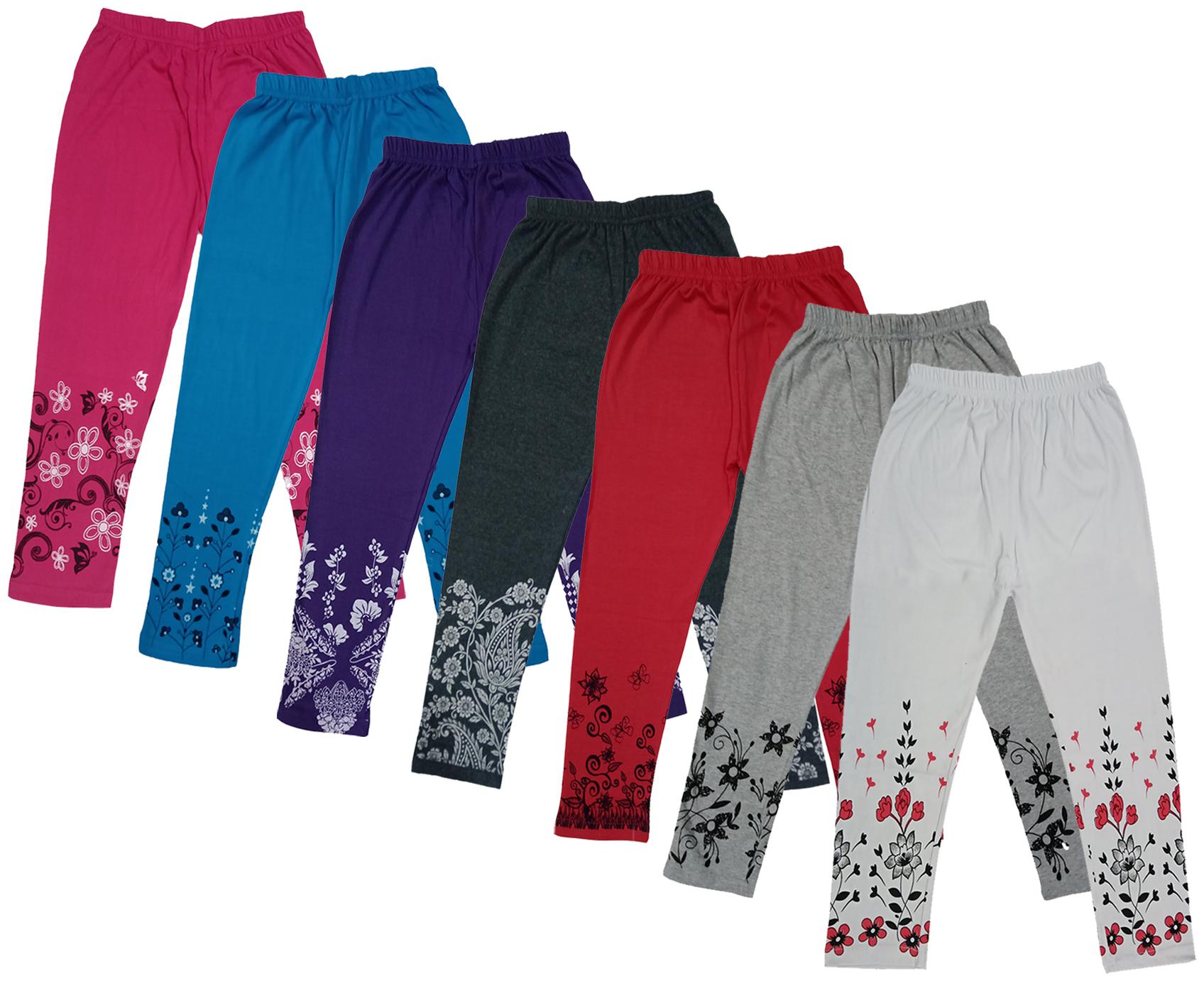 

Indiweaves Girl Cotton Printed Capri - Multi