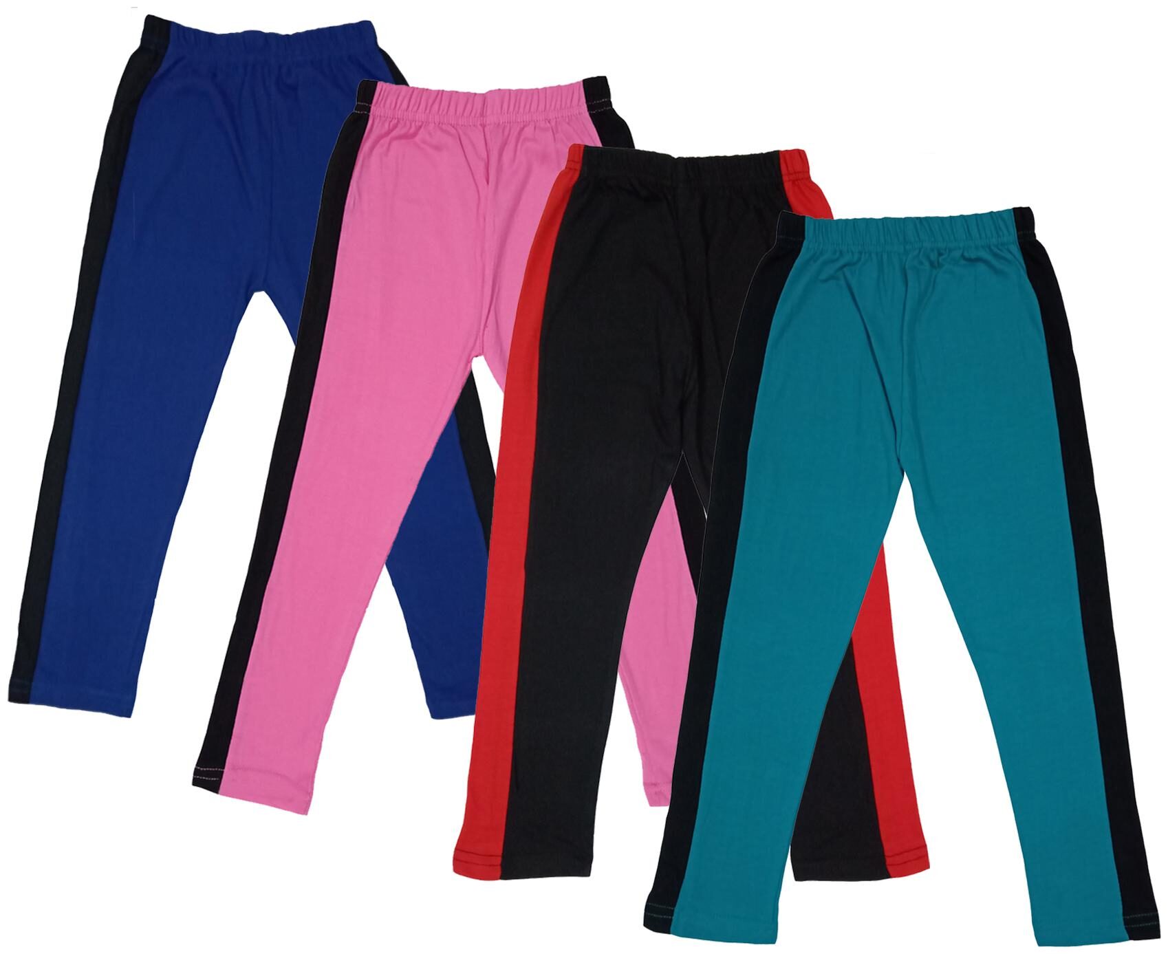 

Indiweaves Girl Cotton Solid Capri - Multi