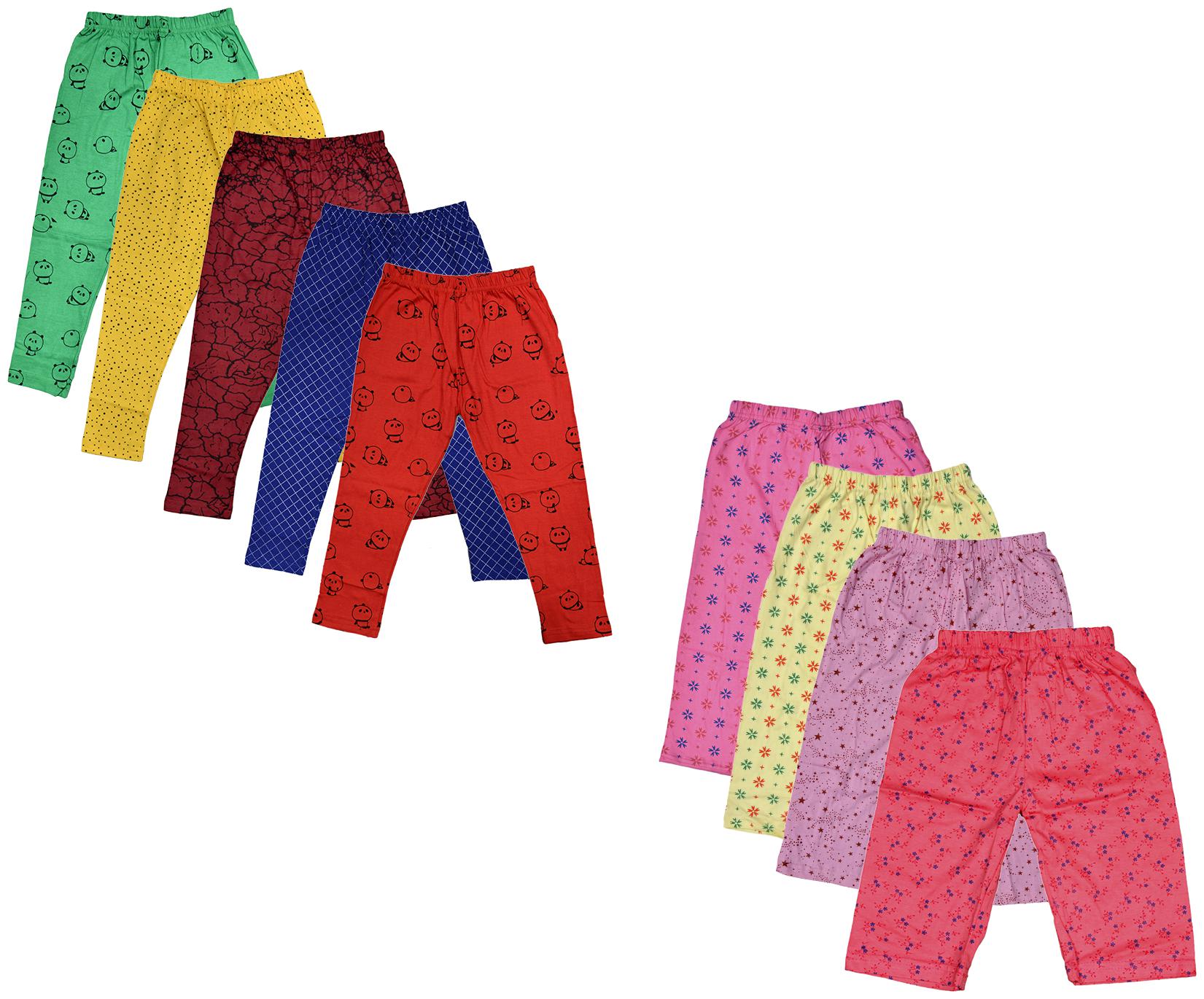 

Indiweaves Girl Cotton Printed Capri - Multi