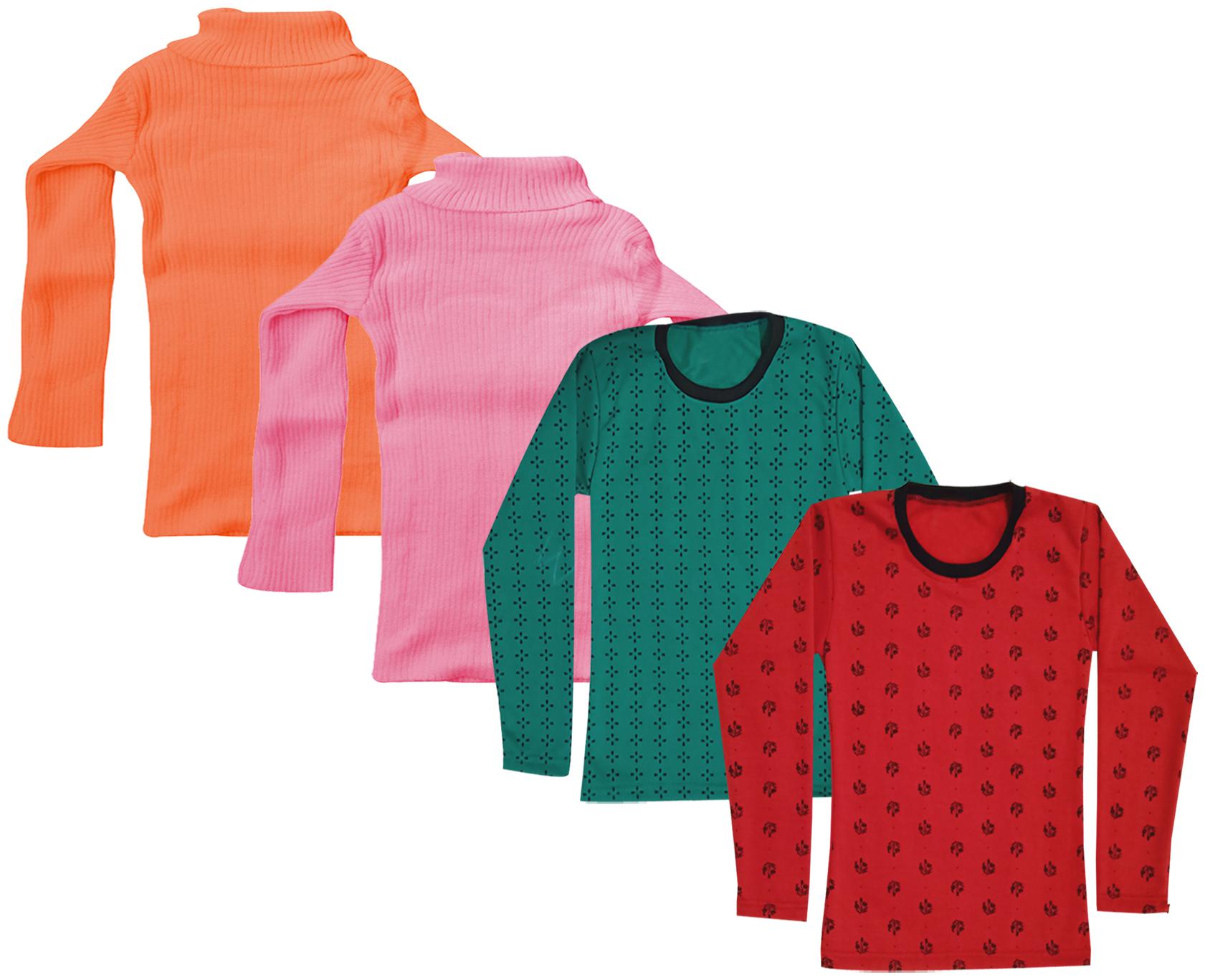 

Indiweaves Girl Wool Printed T shirt - Multi