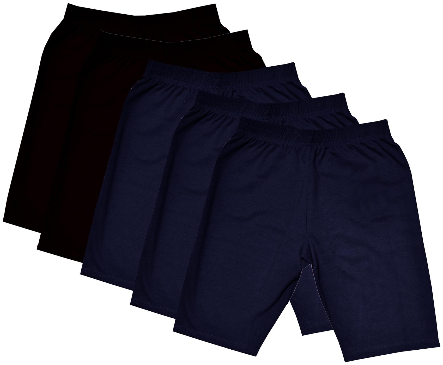 

Indiweaves Girl Cotton Solid Regular shorts - Blue