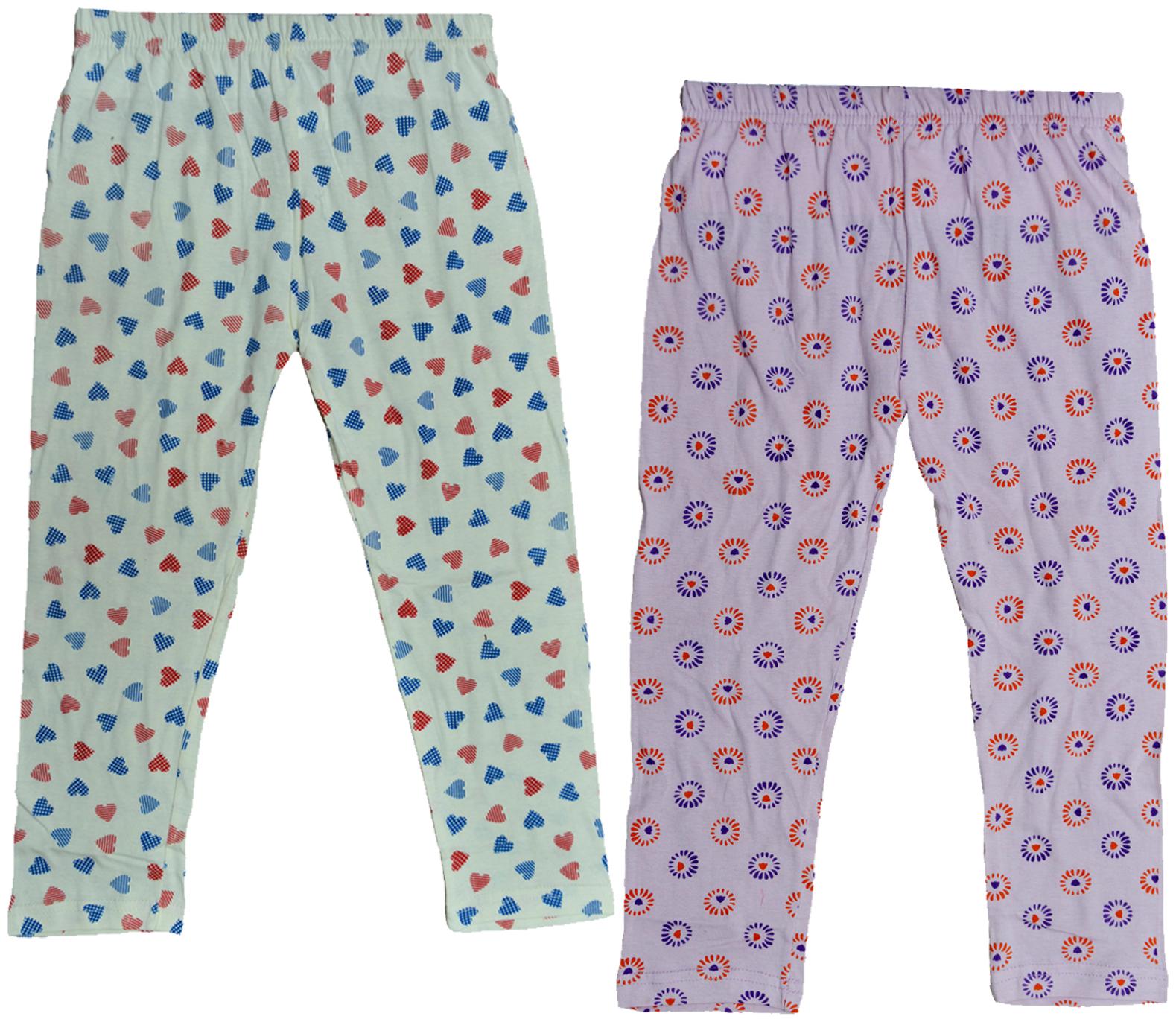 

Indiweaves Girl Cotton Printed Capri - Multi