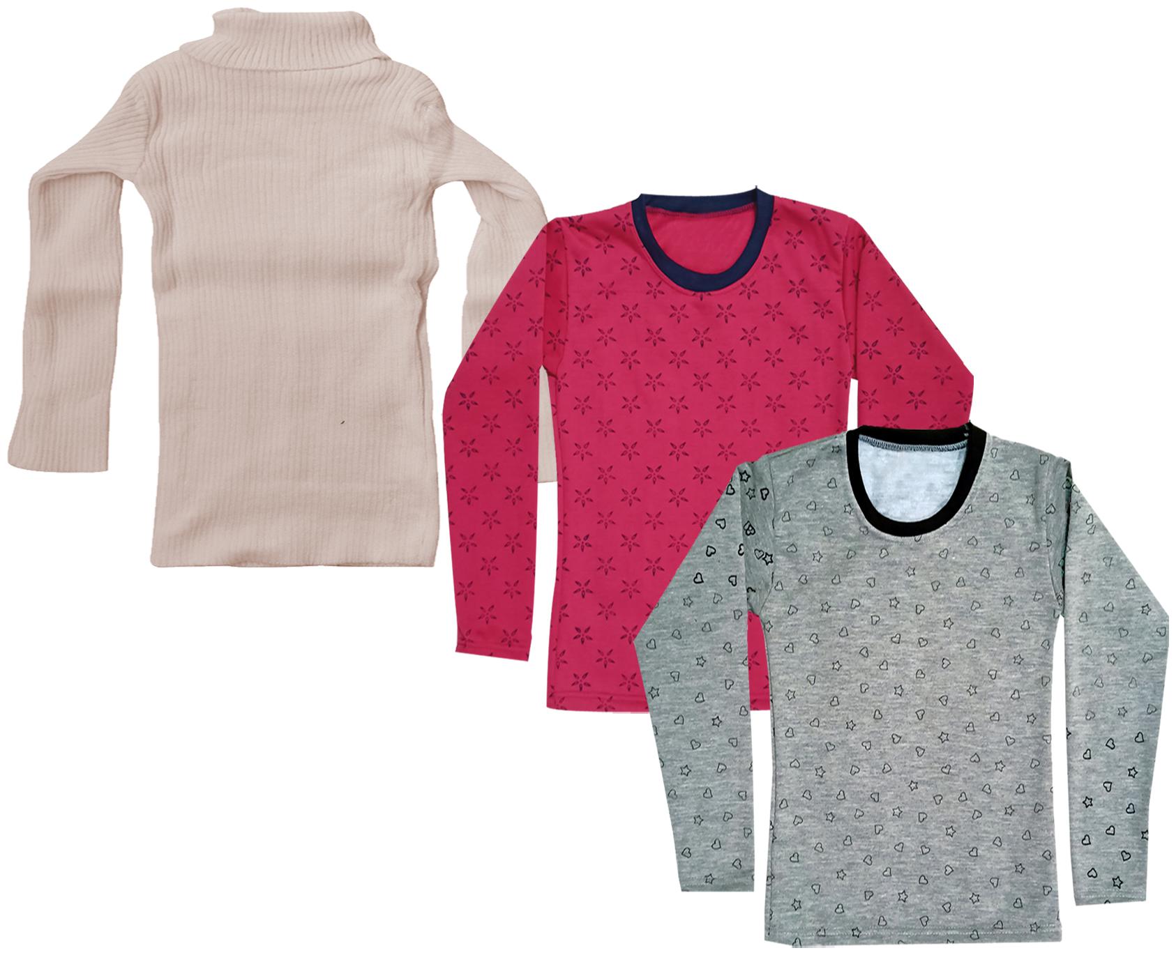 

Indiweaves Girl Wool Printed T shirt - Multi