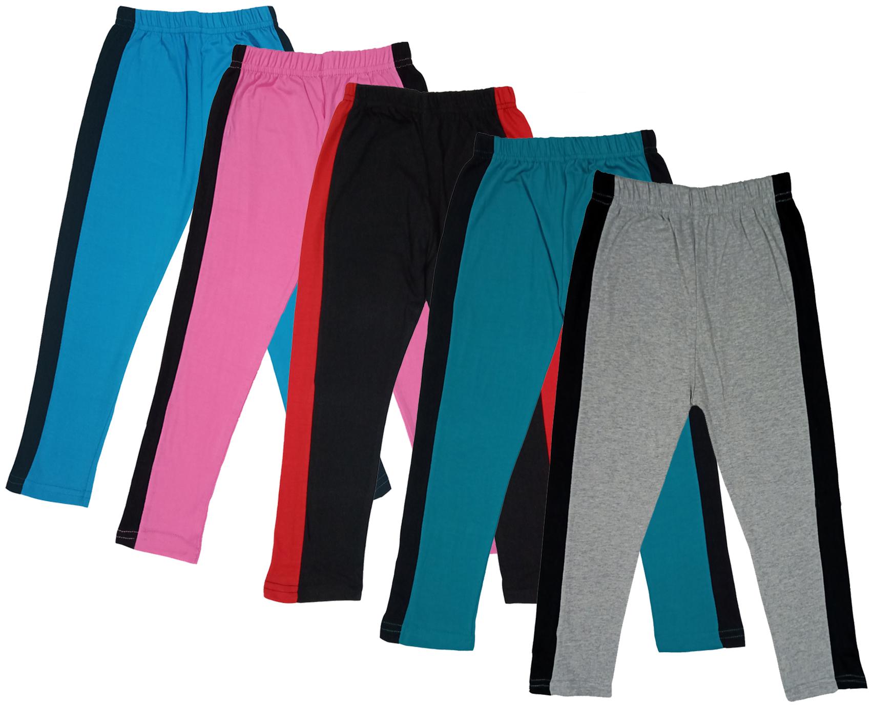 

Indiweaves Girl Cotton Solid Capri - Multi