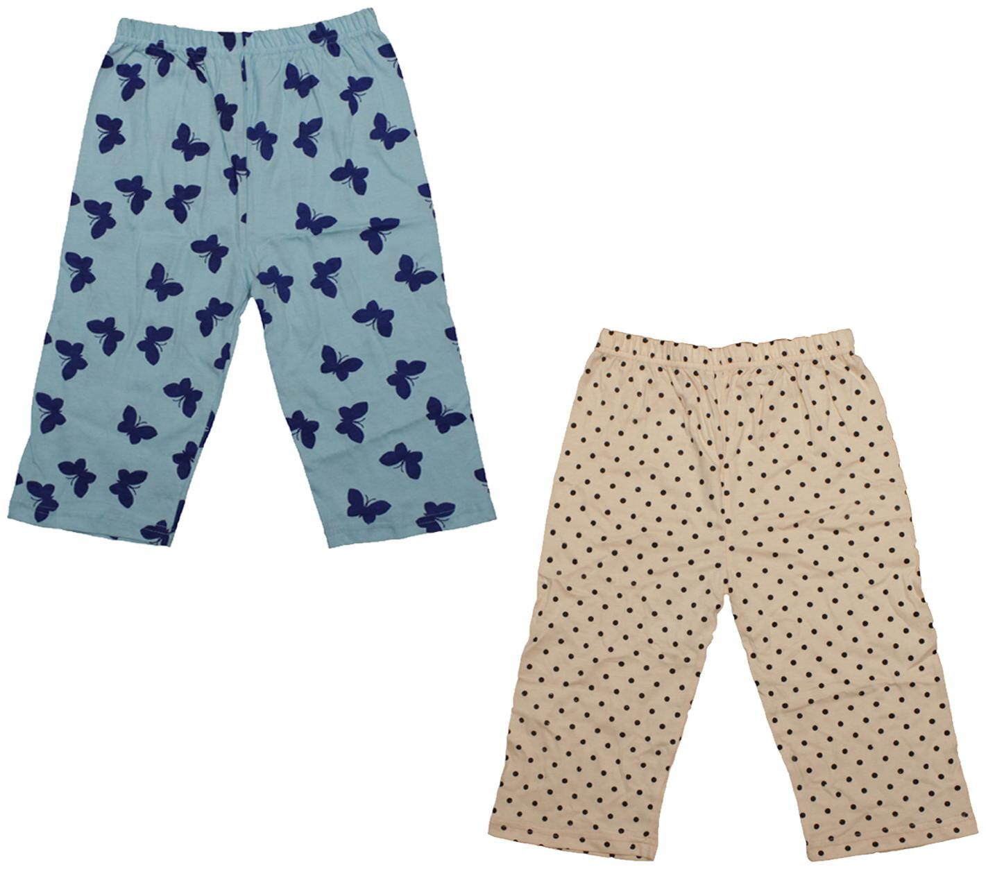

Indiweaves Girl Cotton Printed Capri - Multi