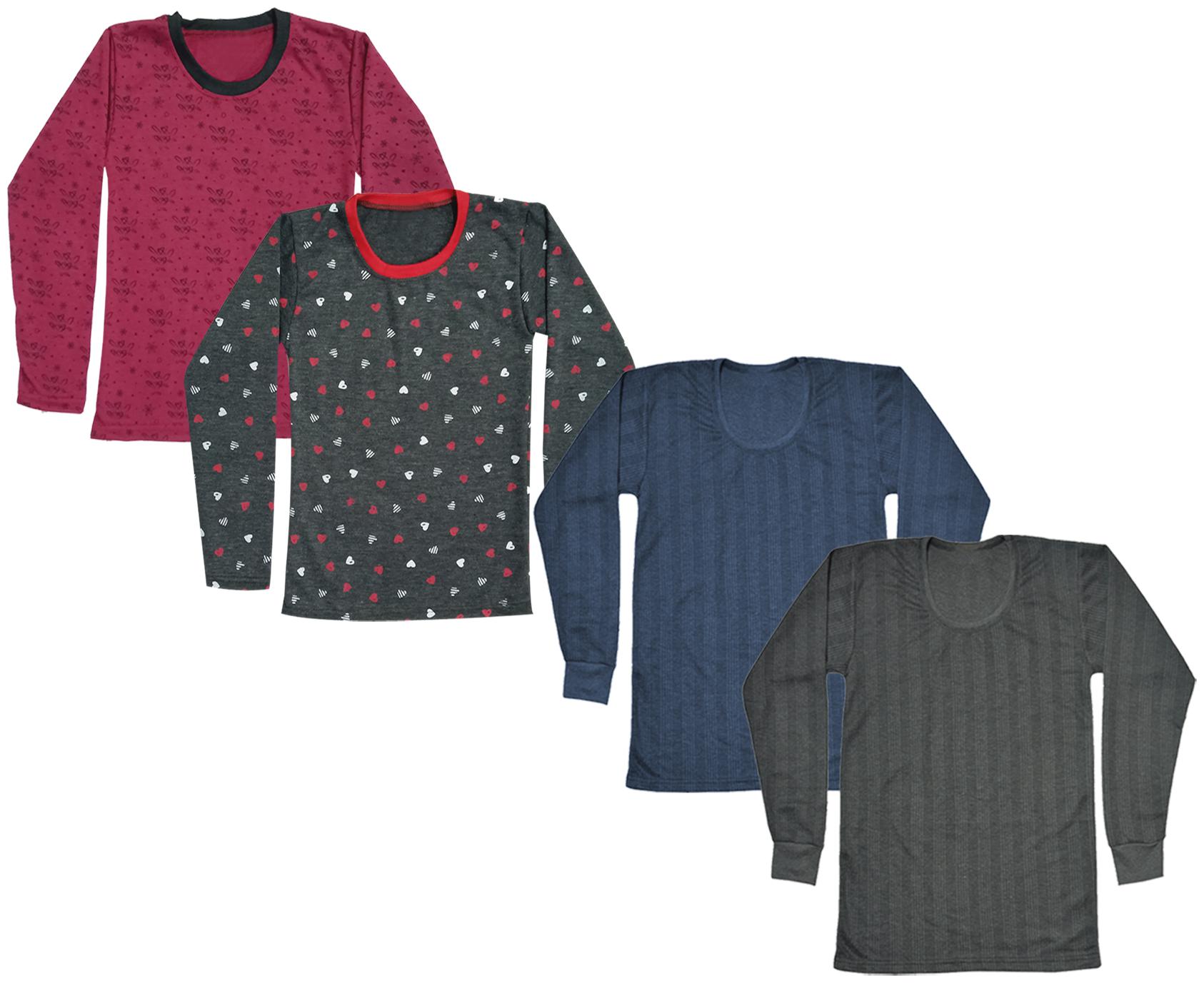 

Indiweaves Girl Wool Printed T shirt - Multi