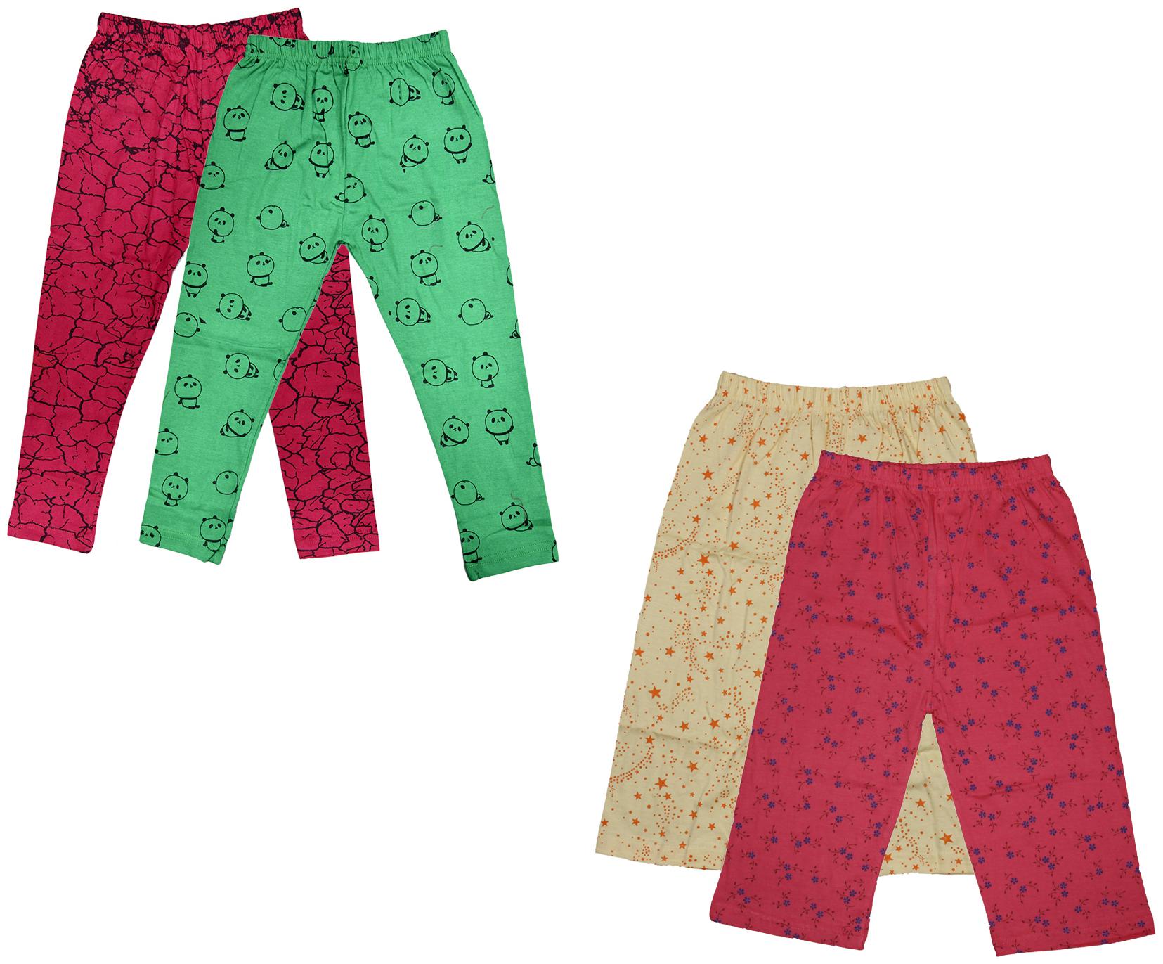 

Indiweaves Girl Cotton Printed Capri - Multi