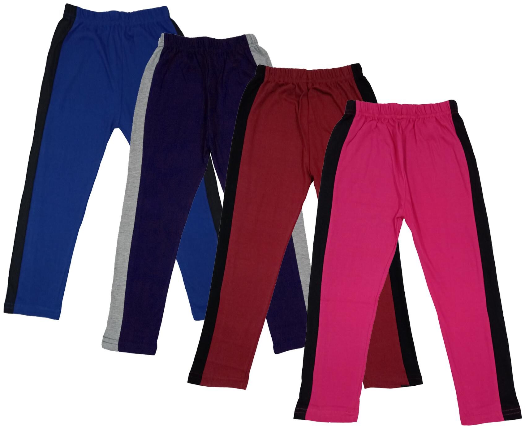 

Indiweaves Girl Cotton Solid Capri - Multi