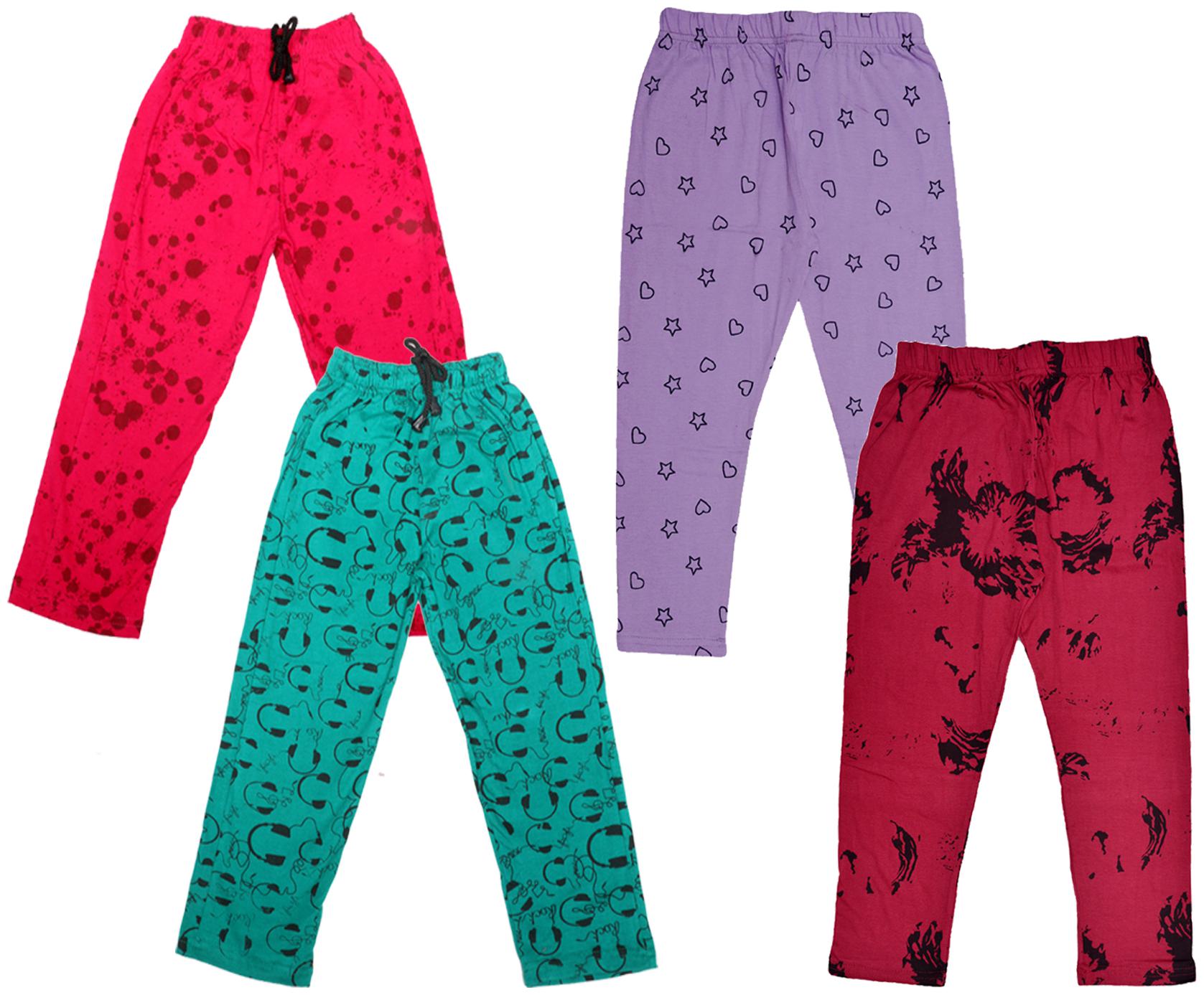 

Indiweaves Girl Cotton Printed Capri - Multi