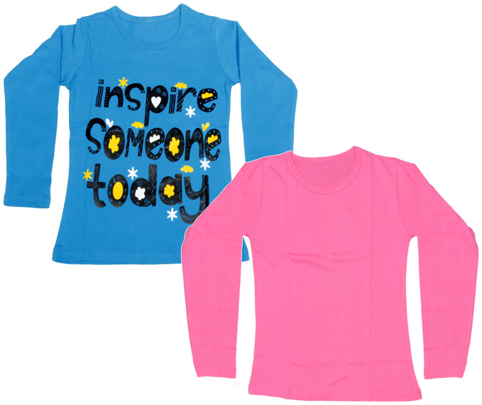 

Indiweaves Girl Cotton Printed T shirt - Multi