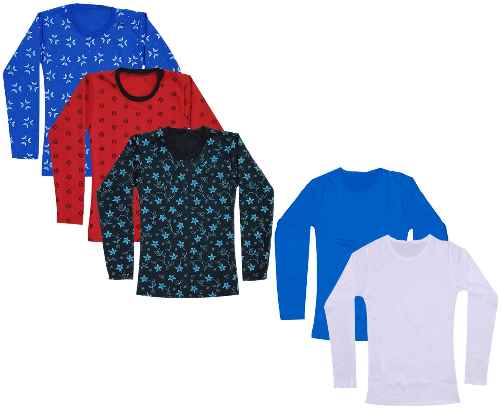 

Indiweaves Girl Cotton Printed T shirt - Multi