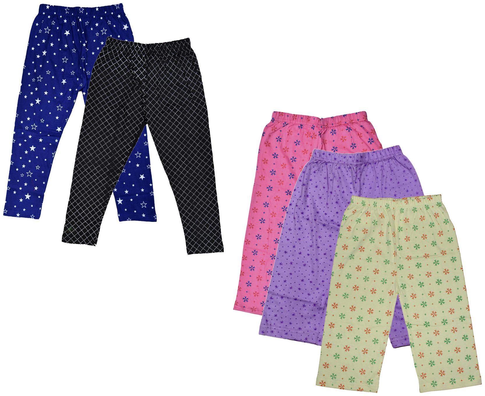 

Indiweaves Girl Cotton Printed Capri - Multi