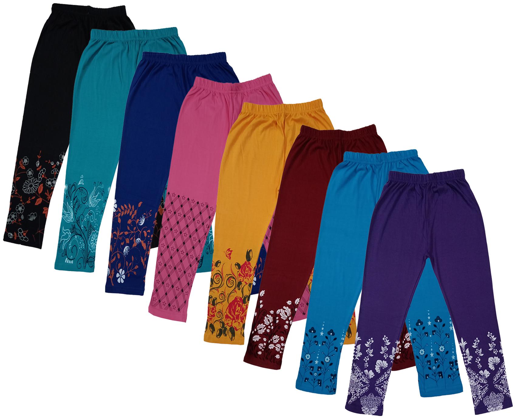 

Indiweaves Girl Cotton Printed Capri - Multi