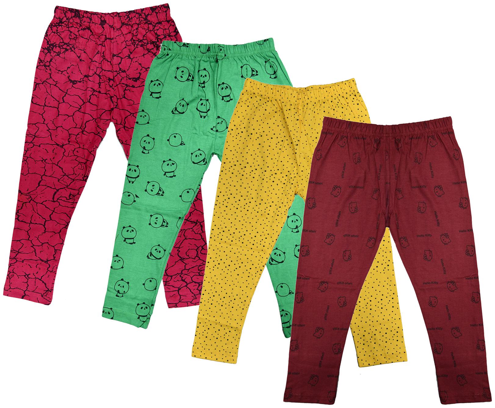 

Indiweaves Girl Cotton Printed Capri - Multi