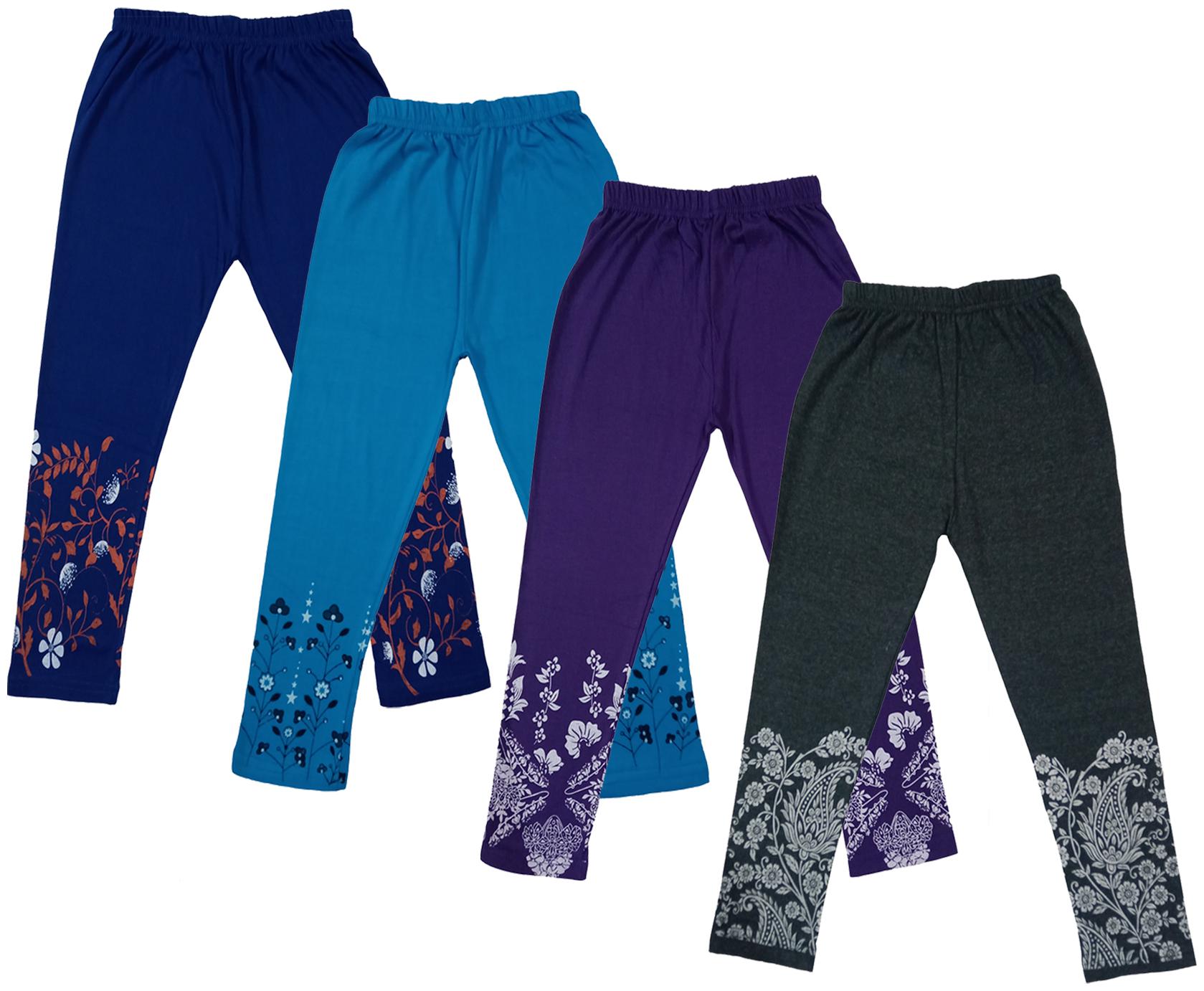 

Indiweaves Girl Cotton Printed Capri - Multi