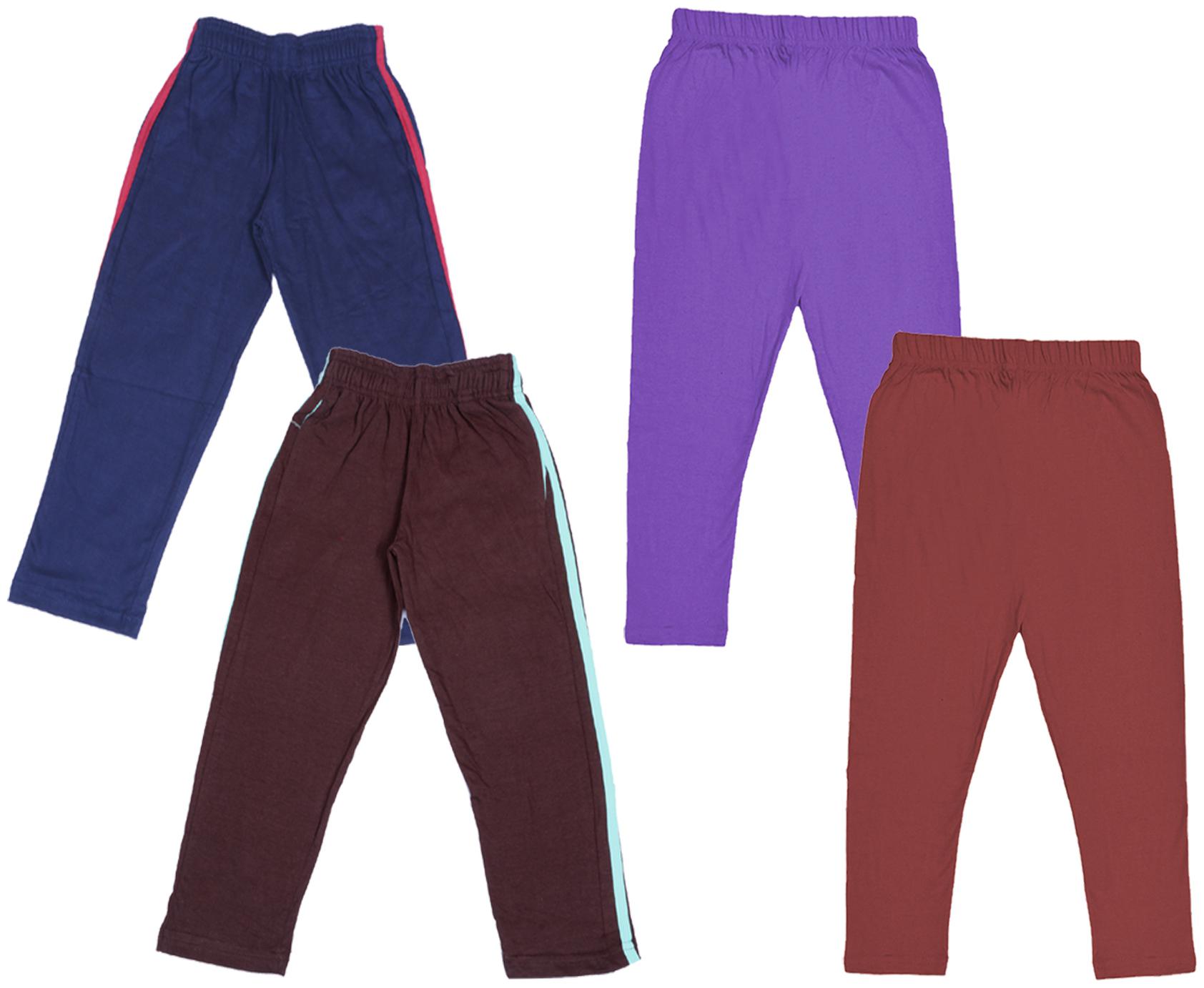 

Indiweaves Girl Cotton Solid Capri - Multi