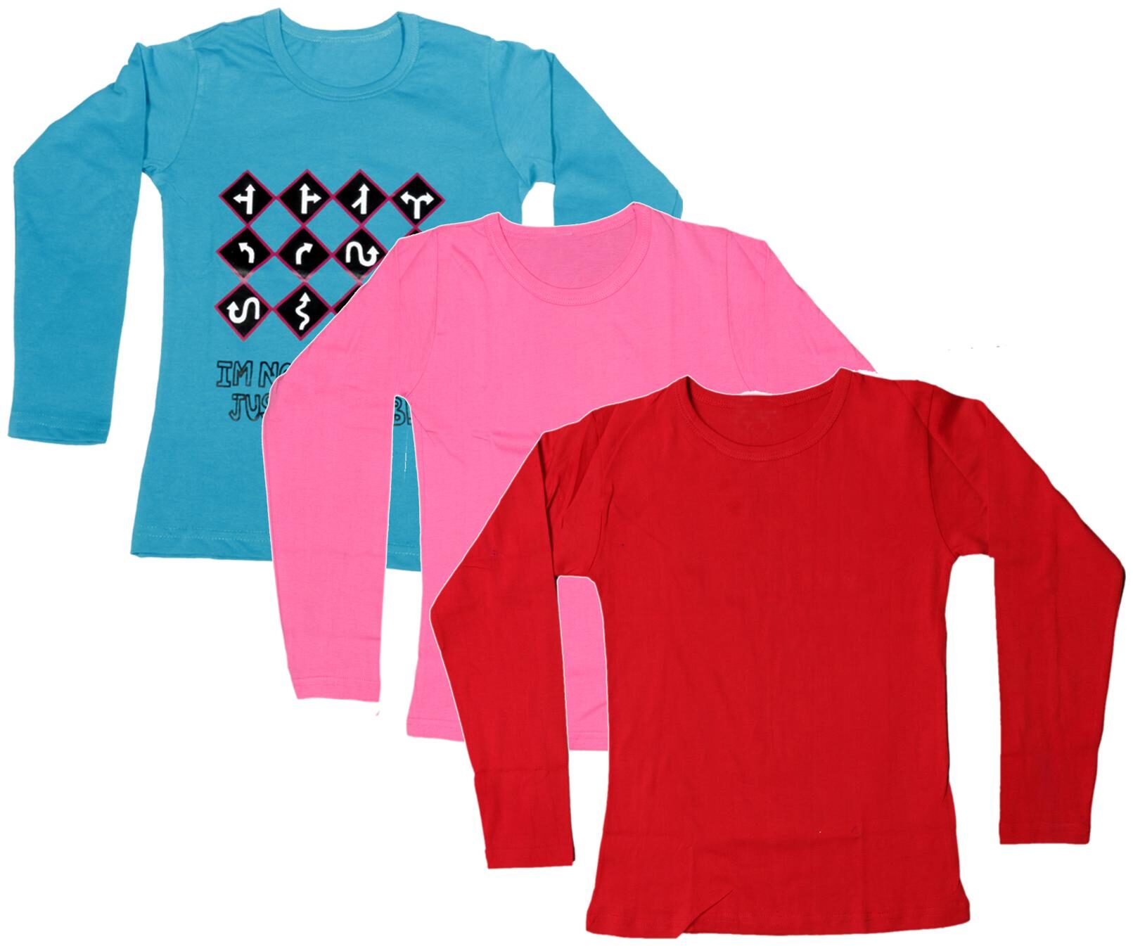

Indiweaves Girl Cotton Printed T shirt - Multi
