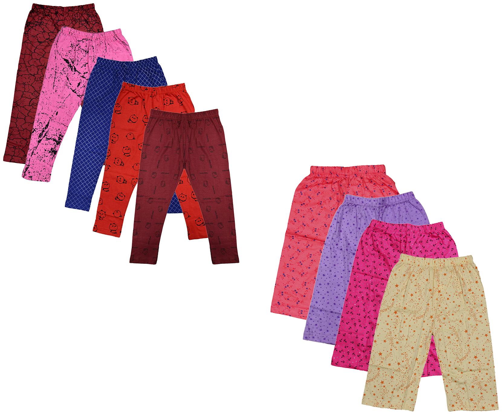 

Indiweaves Girl Cotton Printed Capri - Multi