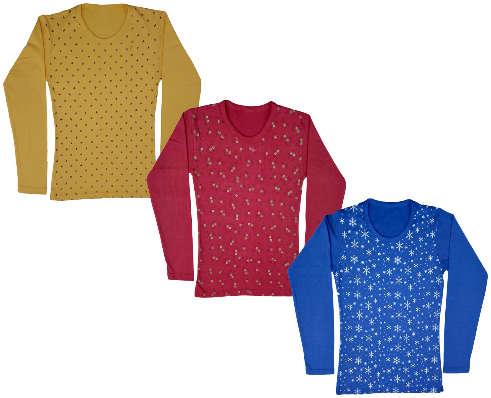 

Indiweaves Girl Cotton Printed T shirt - Multi