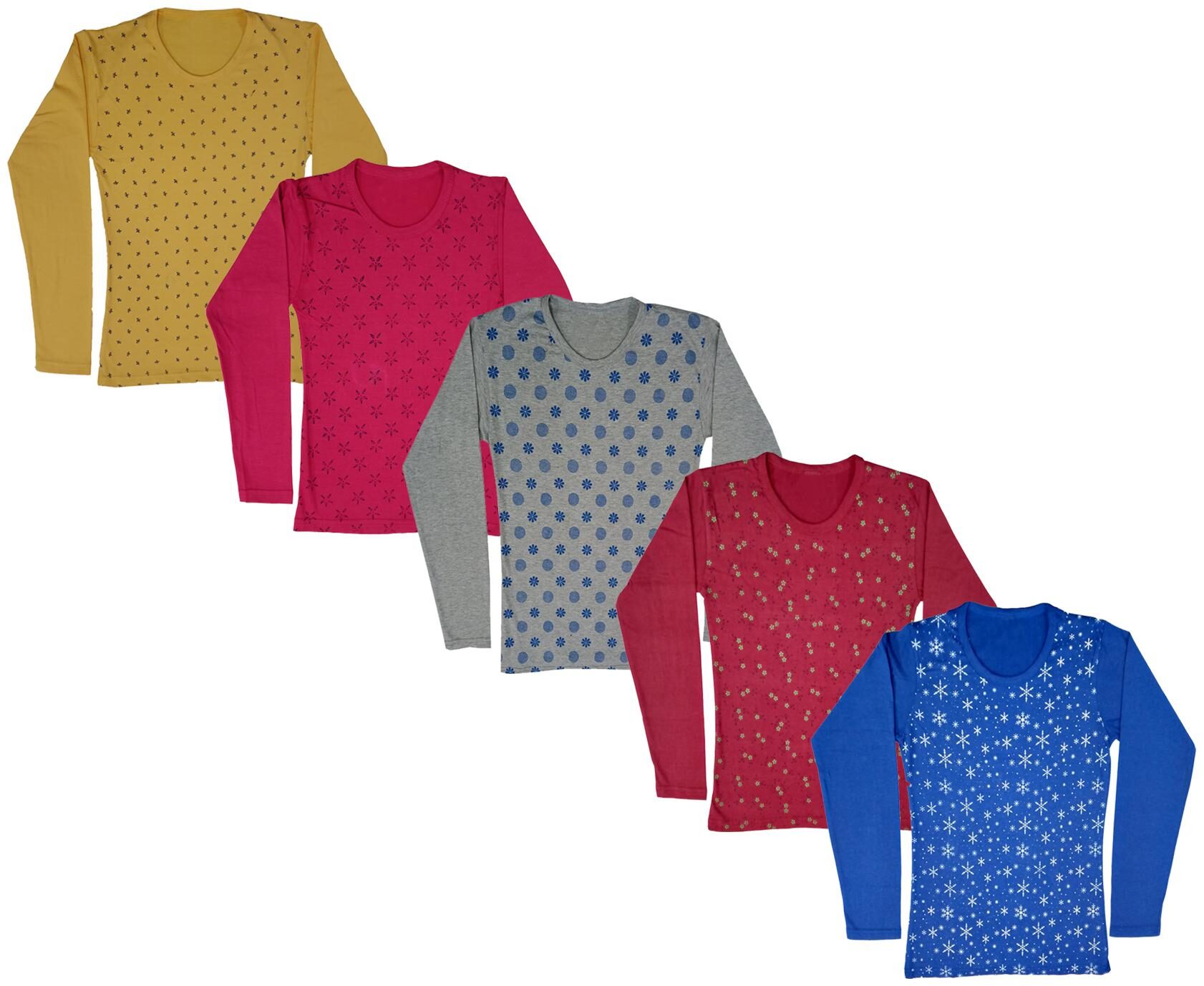 

Indiweaves Girl Cotton Printed T shirt - Multi