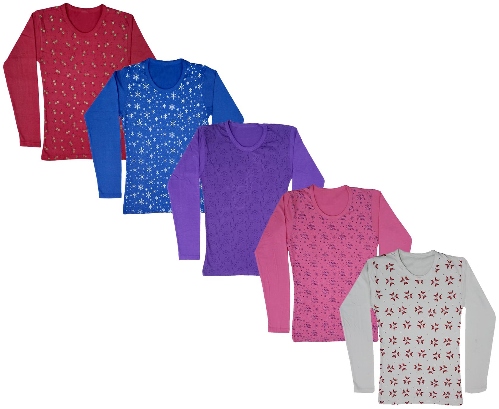 

Indiweaves Girl Cotton Printed T shirt - Multi