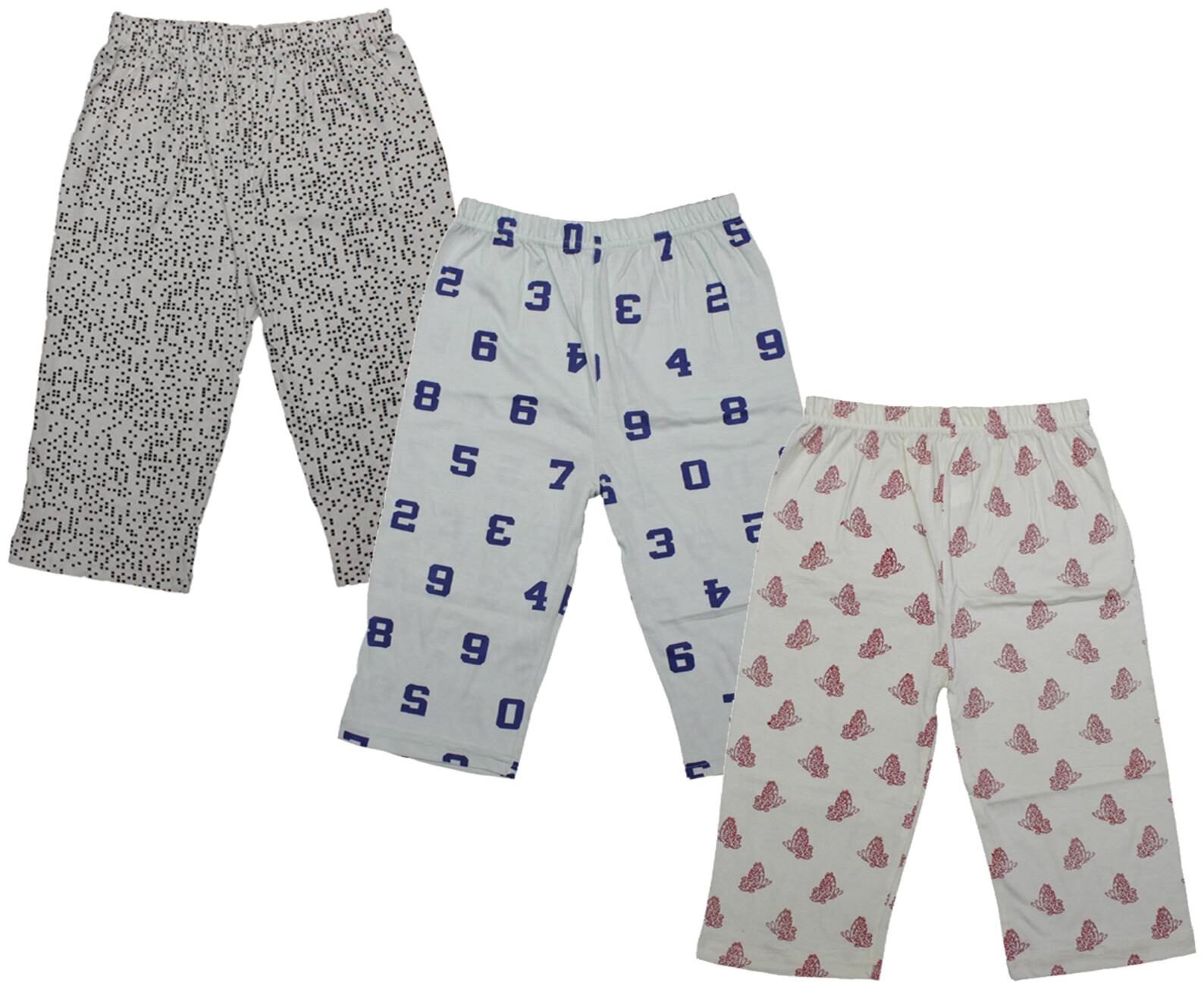 

Indiweaves Girl Cotton Printed Capri - Multi
