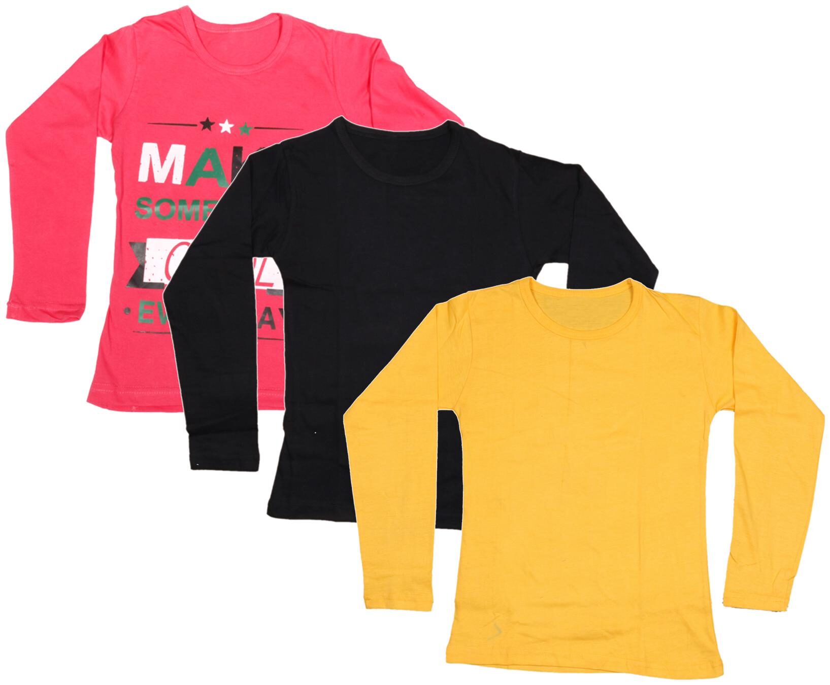 

Indiweaves Girl Cotton Printed T shirt - Multi