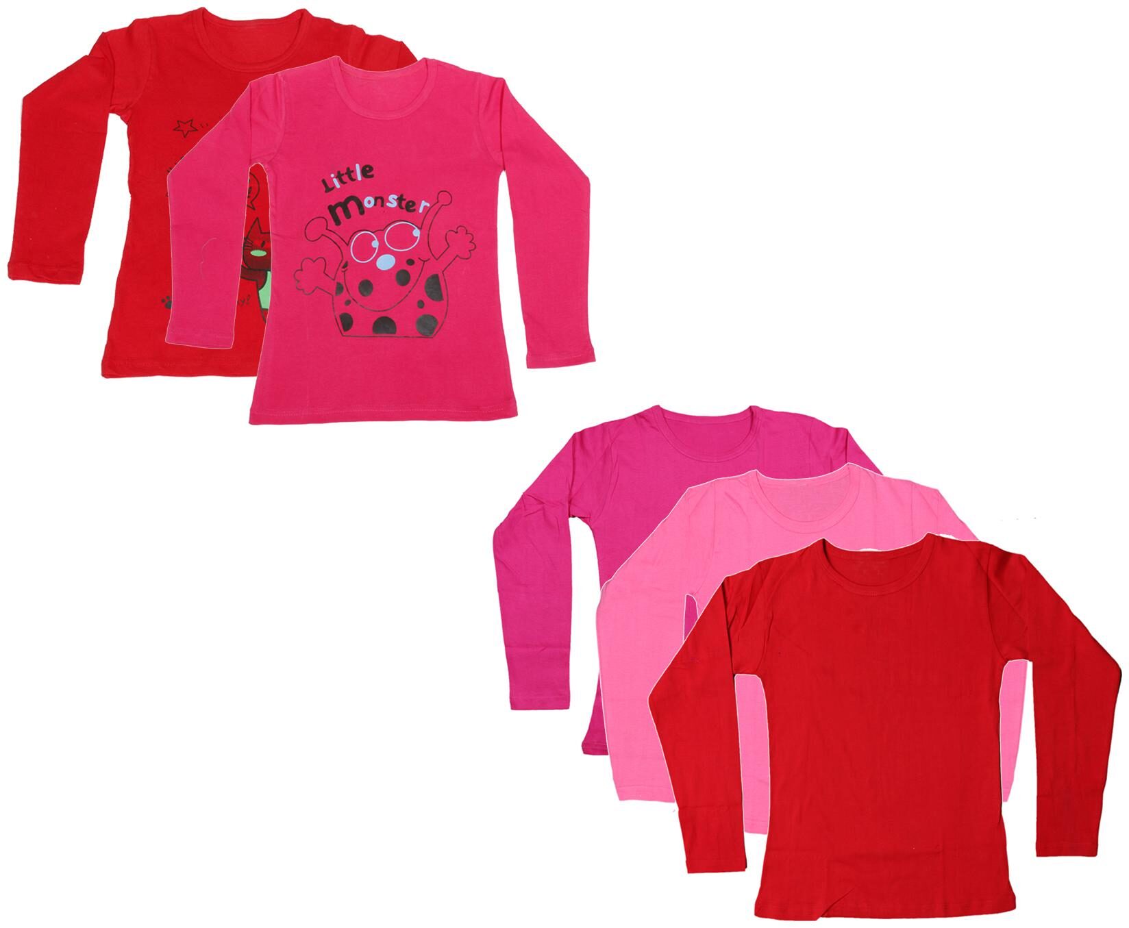 

Indiweaves Girl Cotton Printed T shirt - Multi
