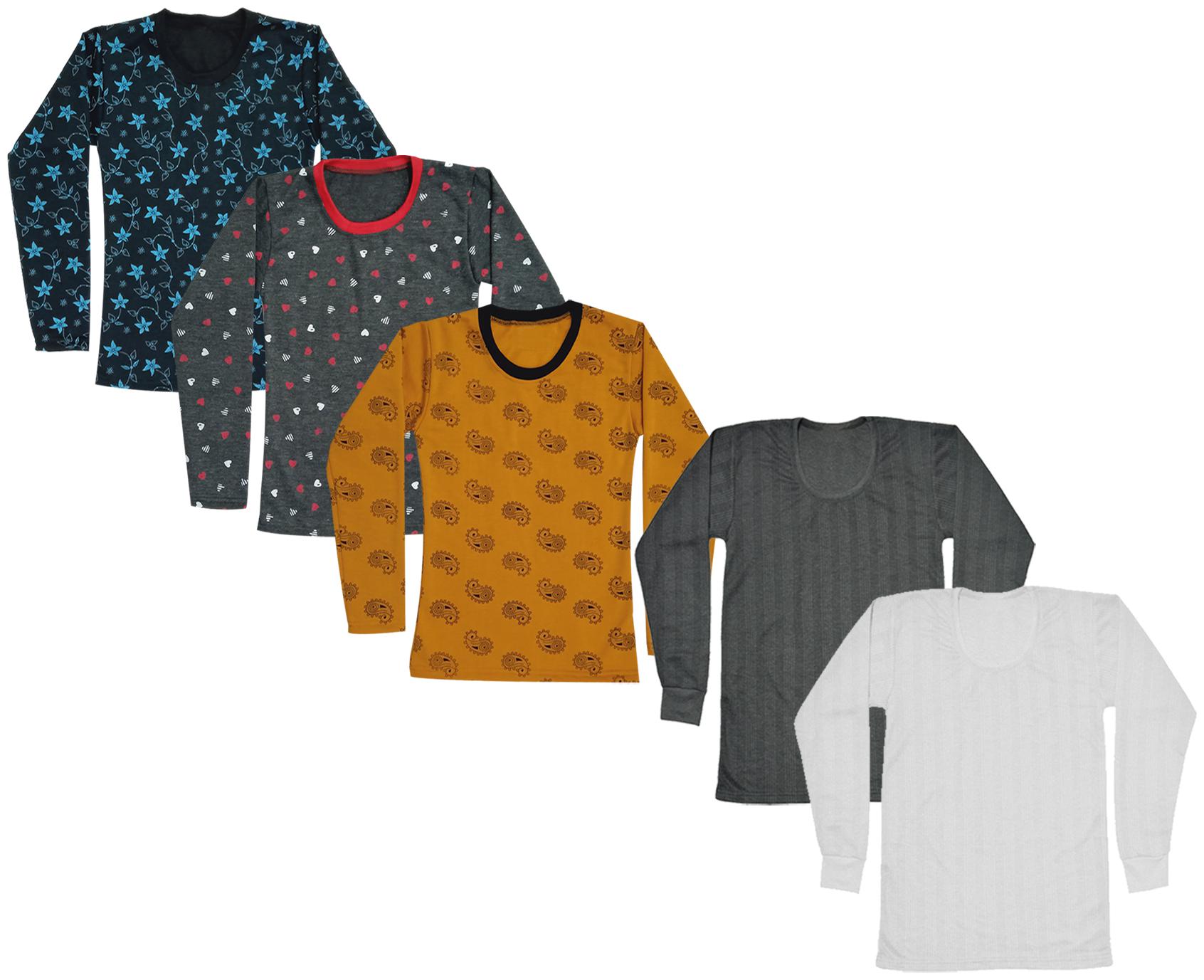 

Indiweaves Girl Wool Printed T shirt - Multi