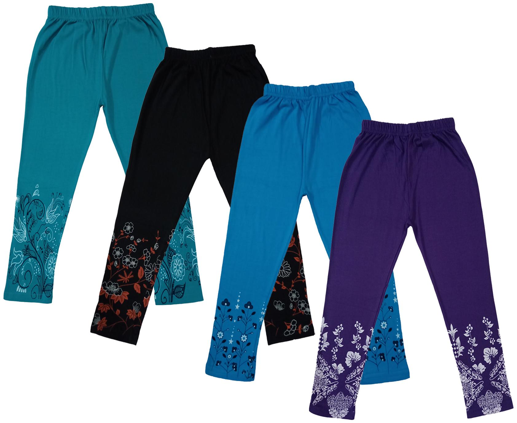 

Indiweaves Girl Cotton Printed Capri - Multi