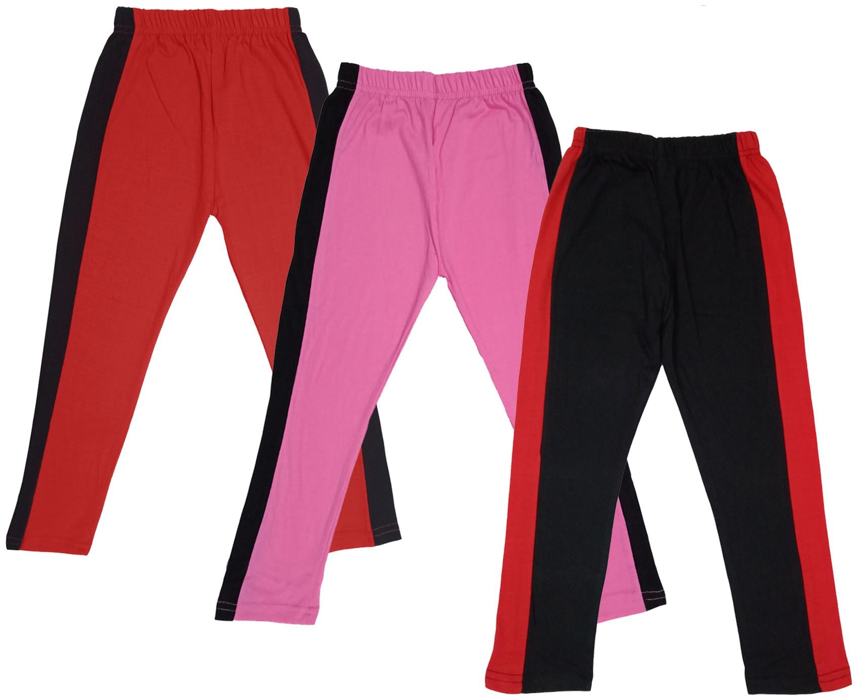 

Indiweaves Girl Cotton Solid Capri - Multi