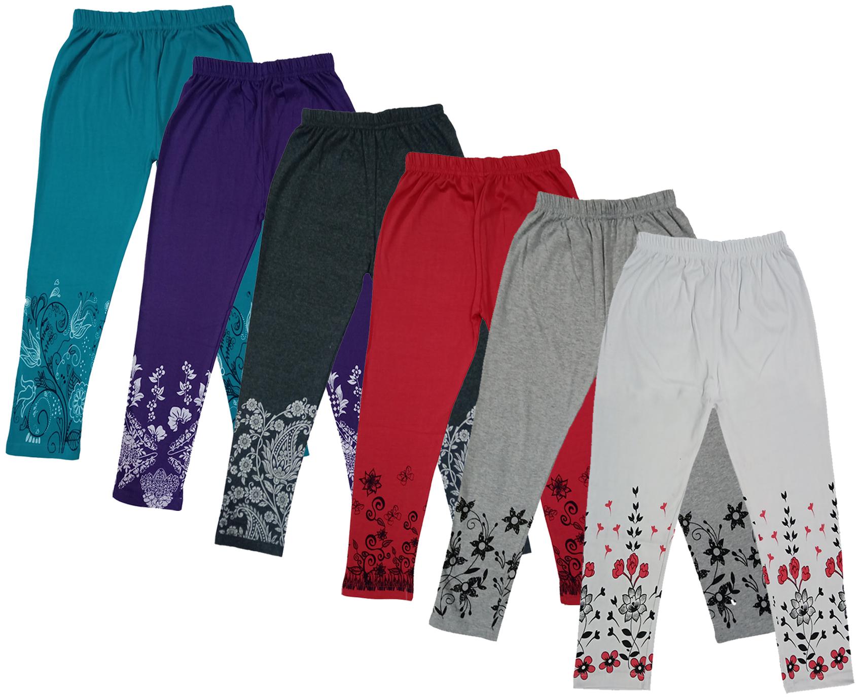

Indiweaves Girl Cotton Printed Capri - Multi
