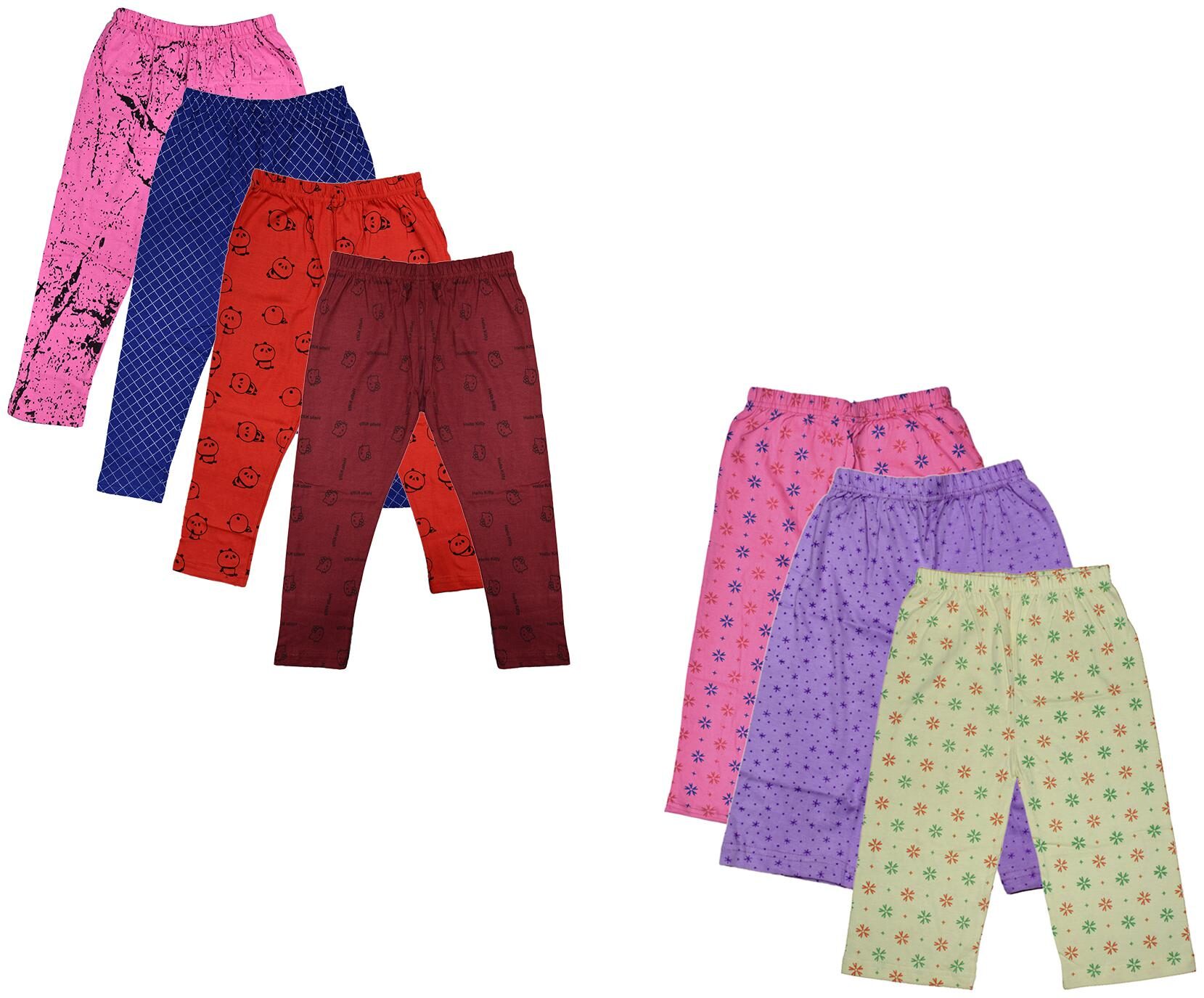 

Indiweaves Girl Cotton Printed Capri - Multi