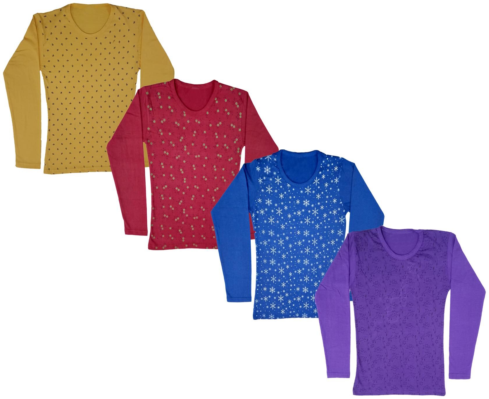 

Indiweaves Girl Cotton Printed T shirt - Multi