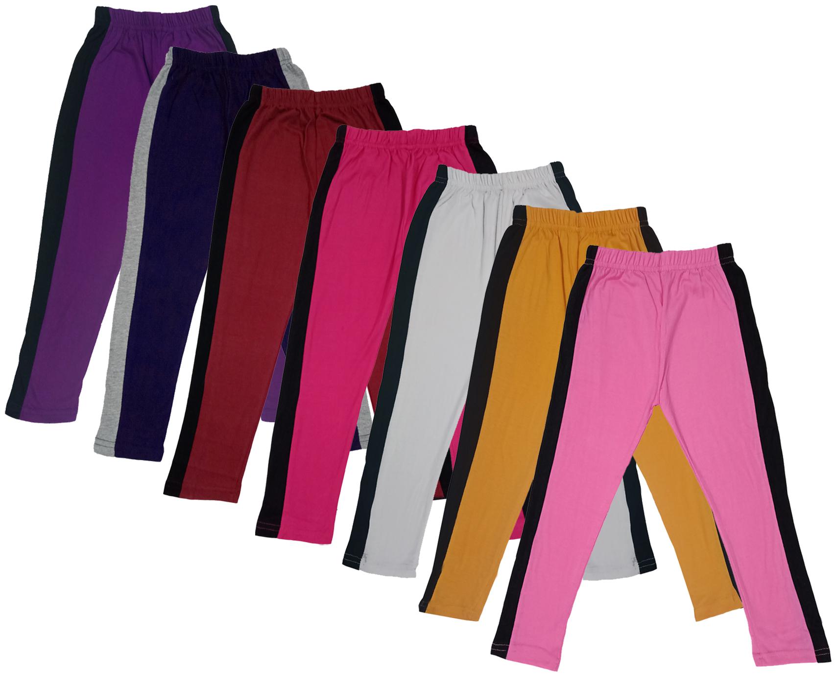 

Indiweaves Girl Cotton Solid Capri - Multi