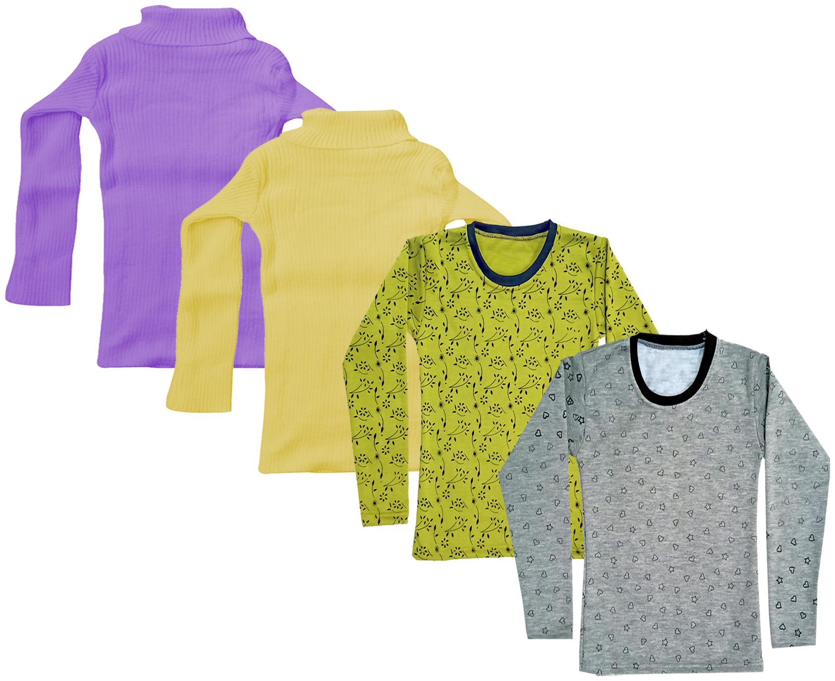 

Indiweaves Girl Wool Printed T shirt - Multi