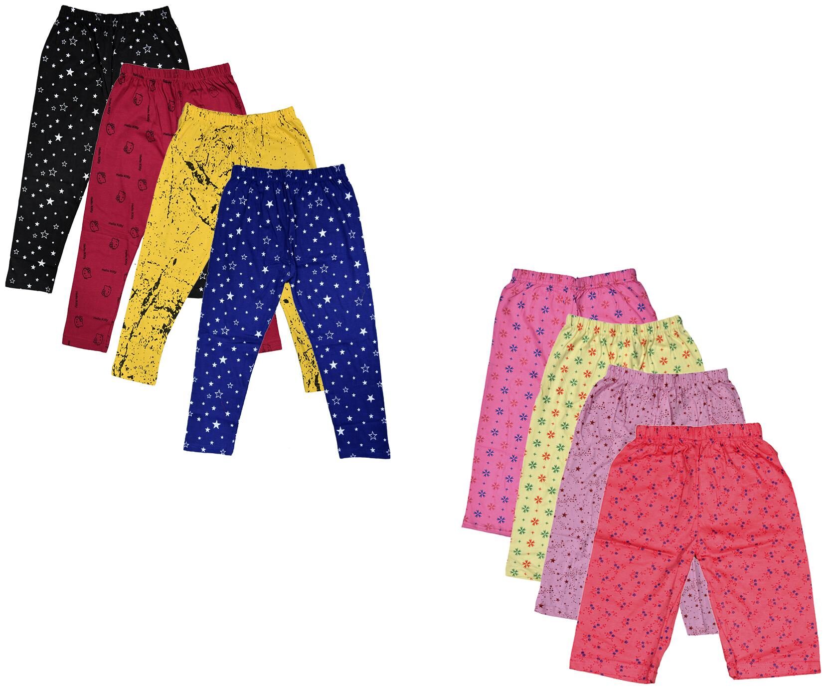 

Indiweaves Girl Cotton Printed Capri - Multi