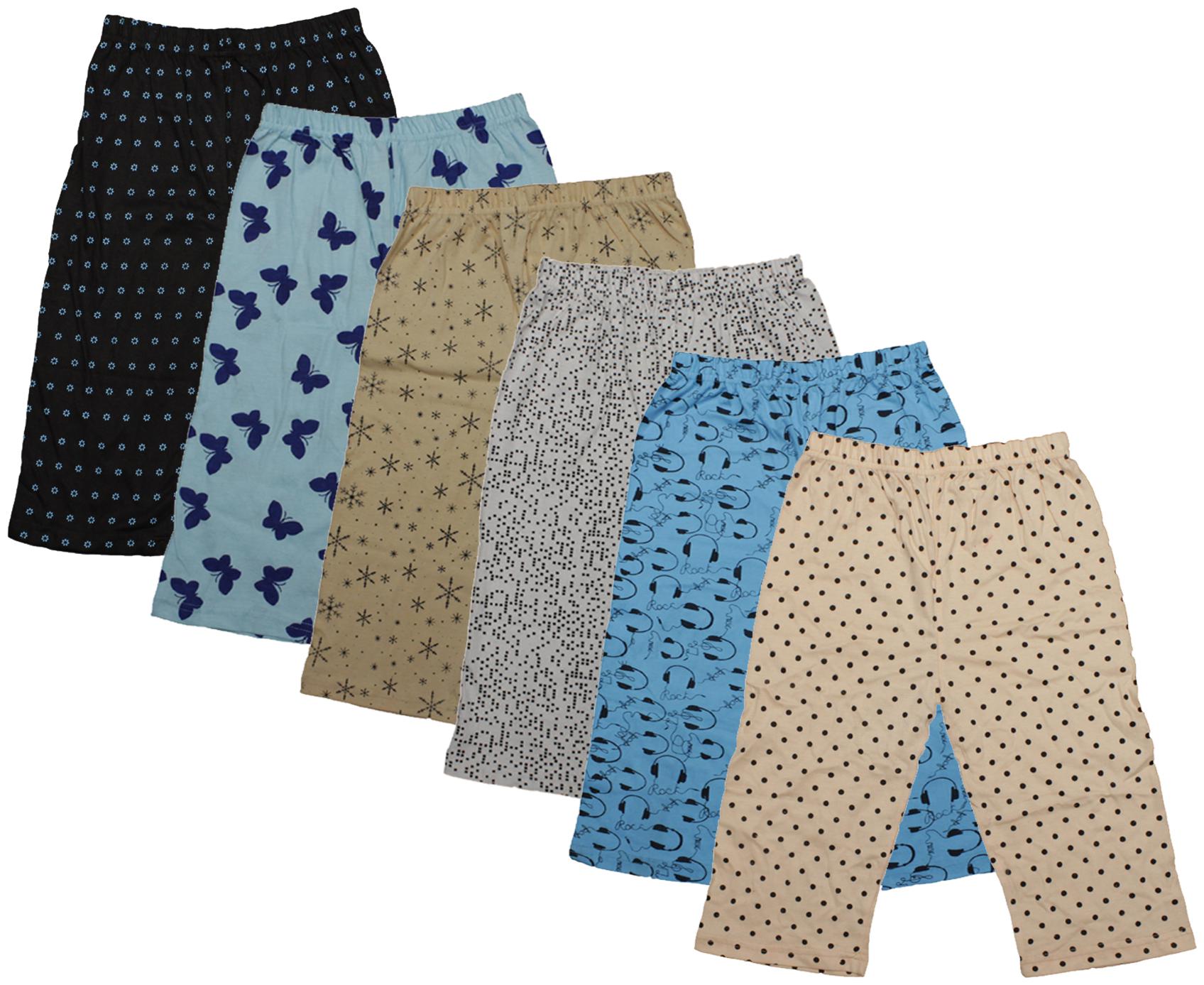 

Indiweaves Girl Cotton Printed Capri - Multi