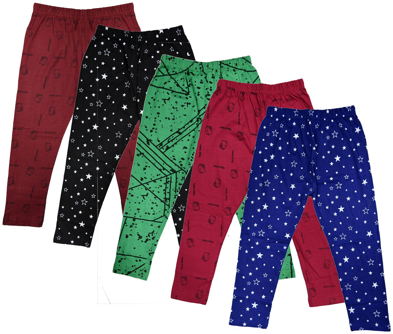 

Indiweaves Girl Cotton Printed Capri - Multi