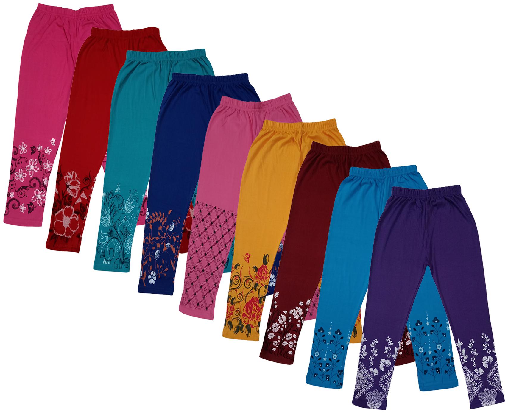 

Indiweaves Girl Cotton Printed Capri - Multi