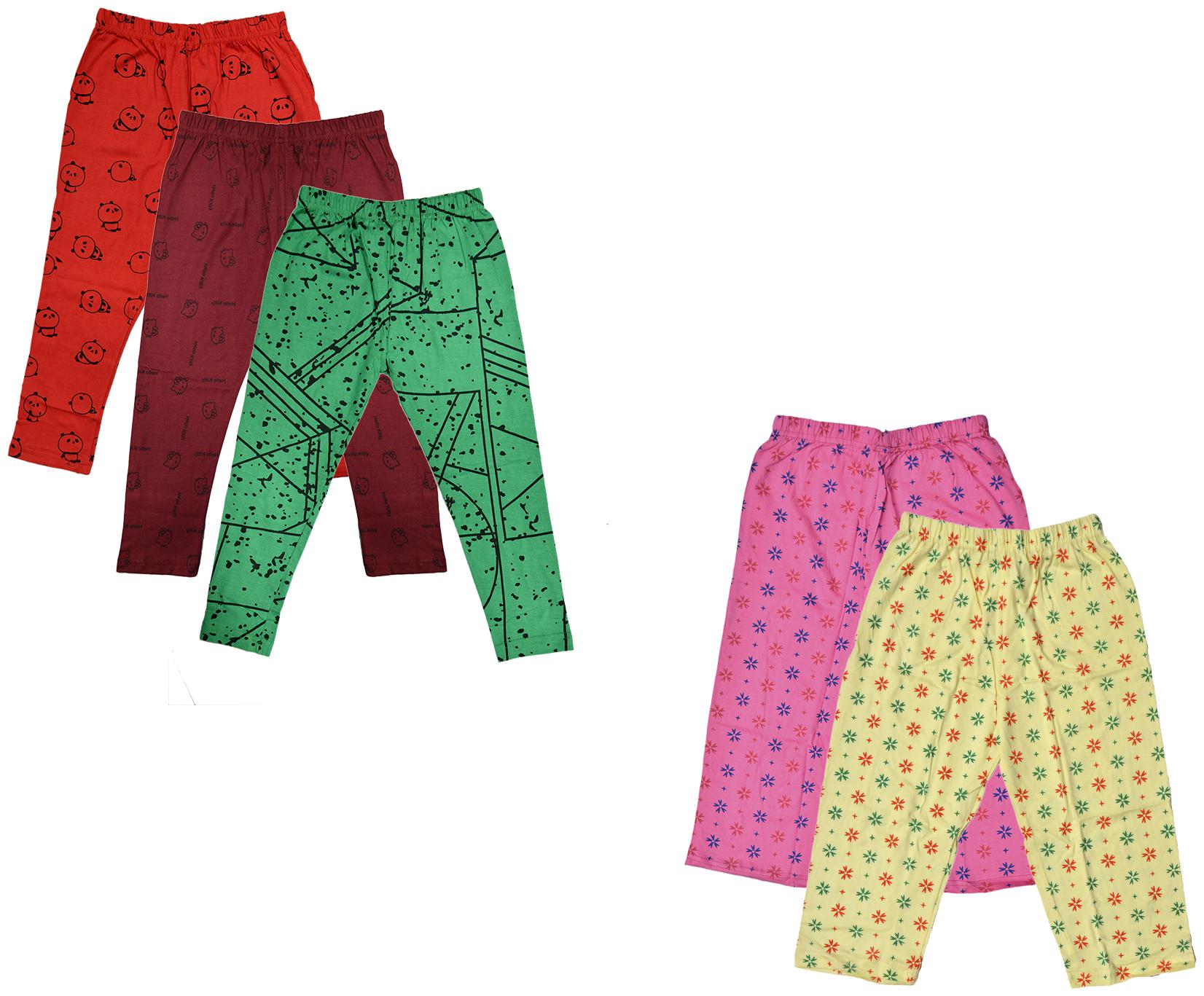 

Indiweaves Girl Cotton Printed Capri - Multi